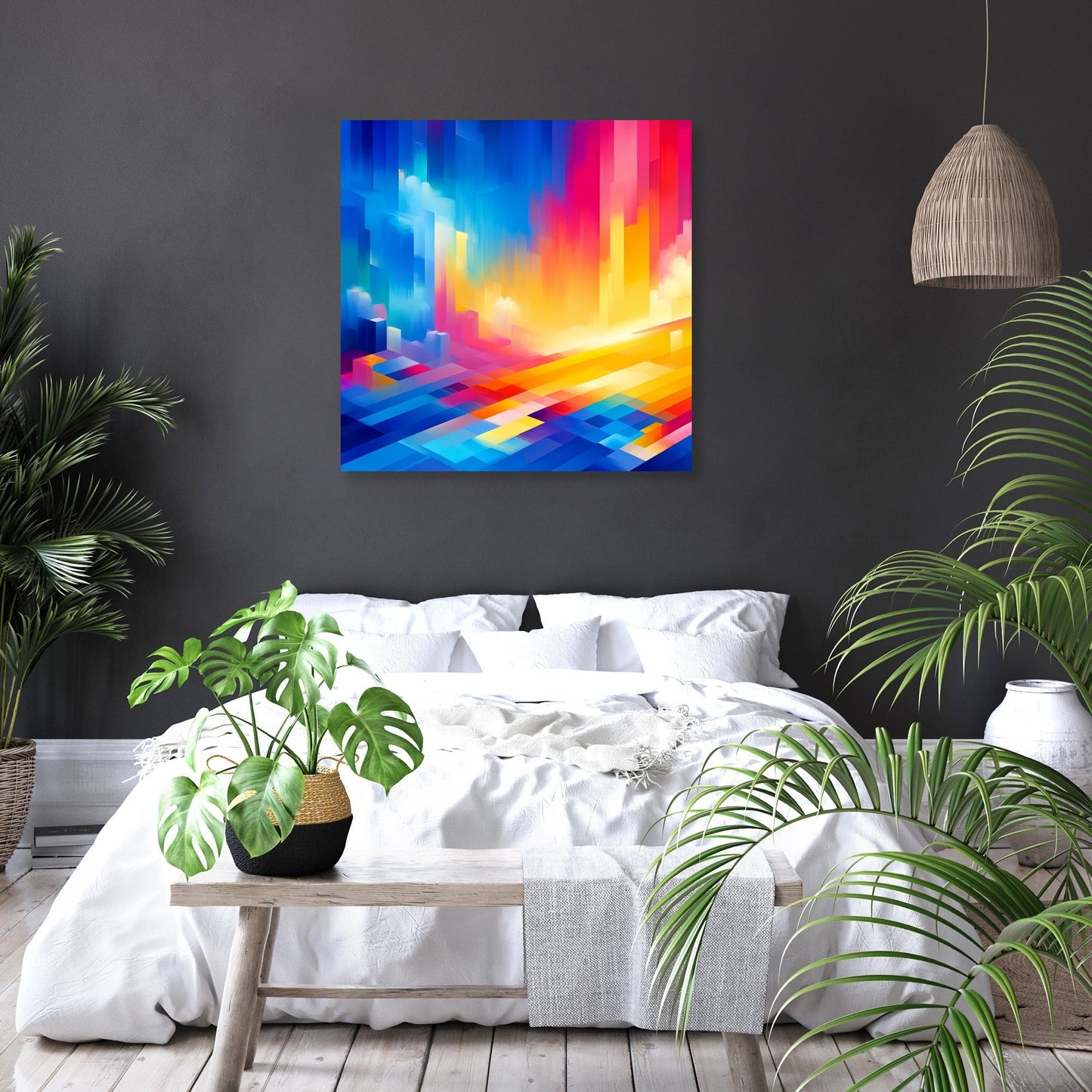 Vibrant Serenity Canvas