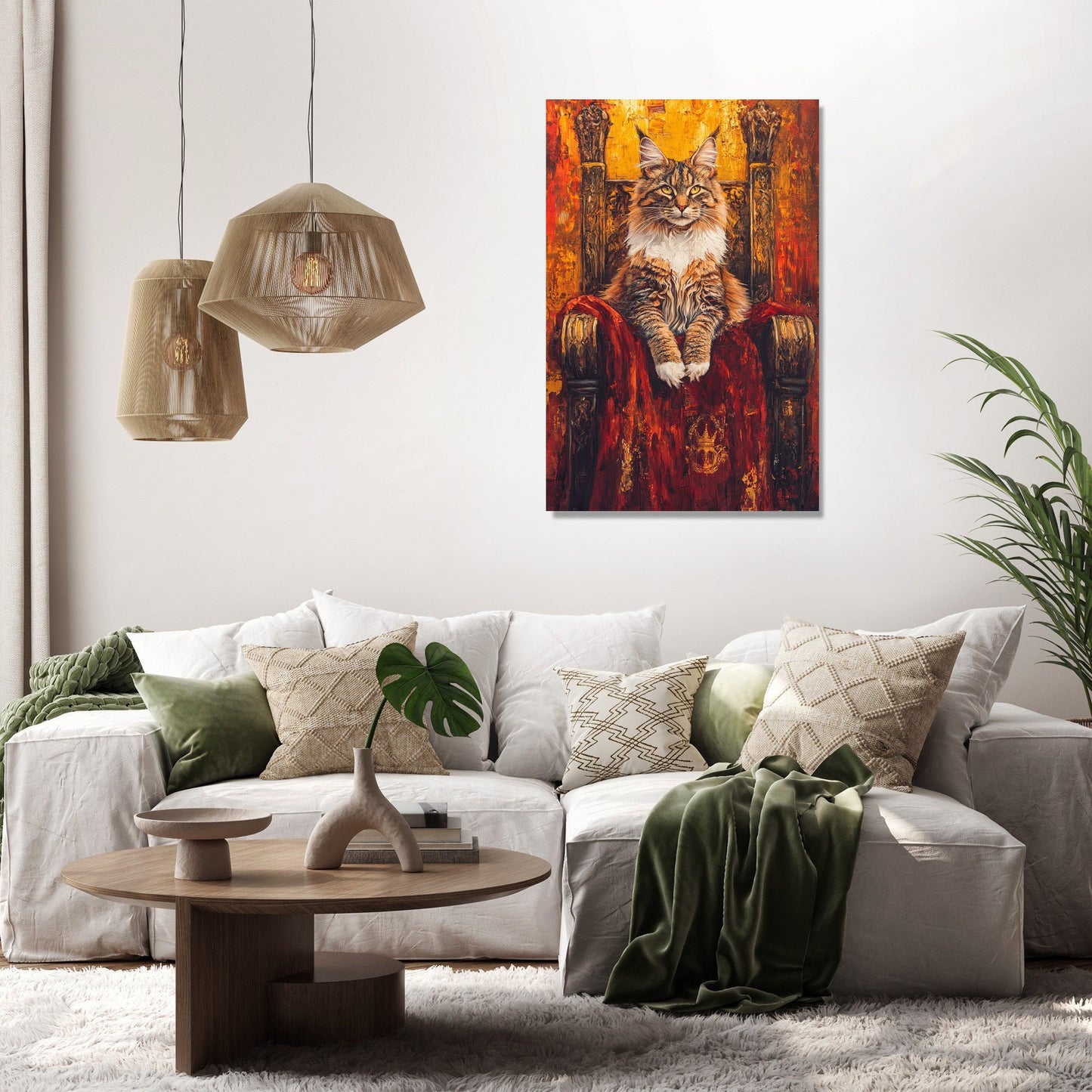 Royal Feline Canvas