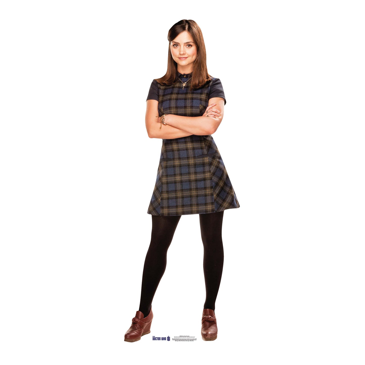 SC606 Clara Oswin Oswald Cardboard Cut Out Height 159cm