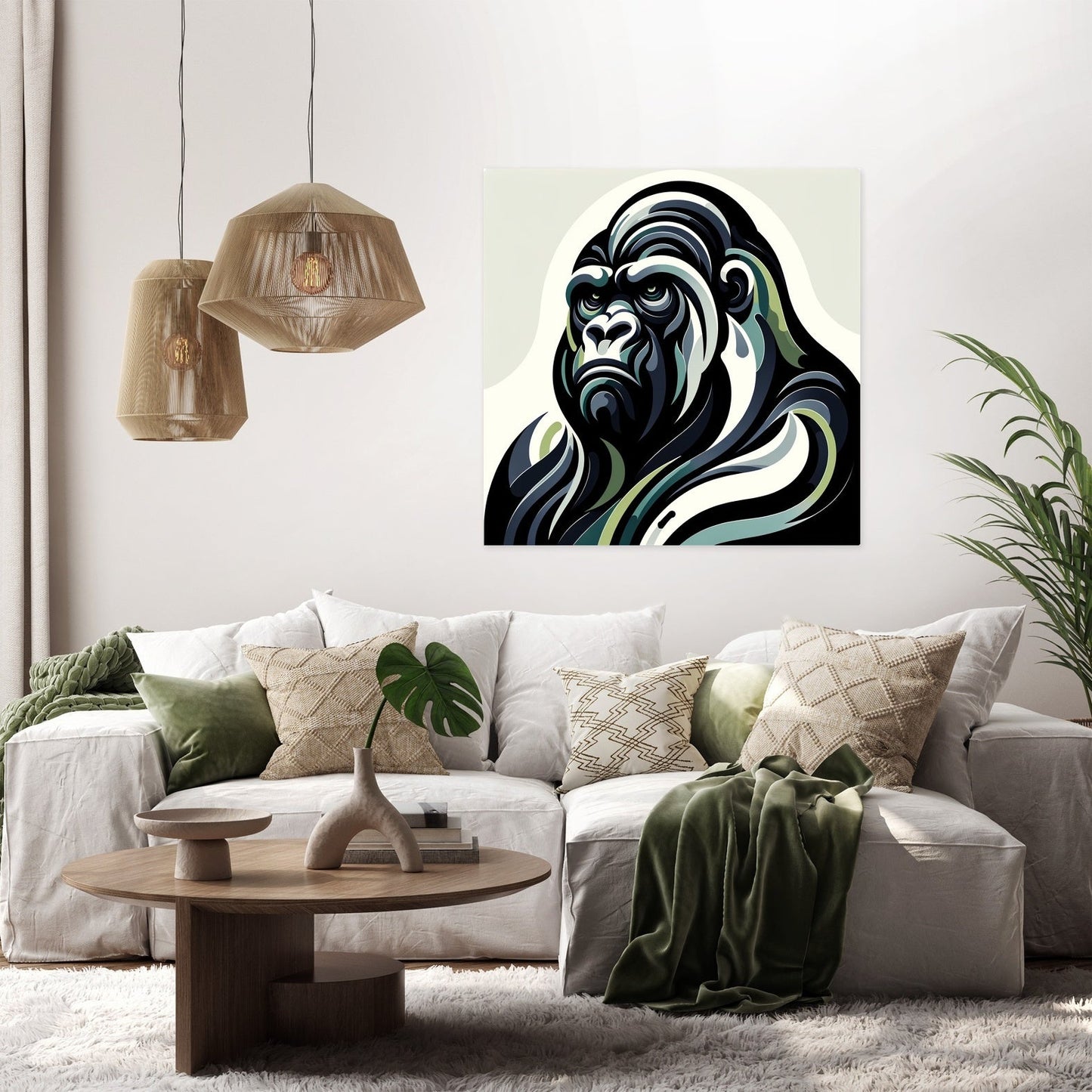 Majestic Gorilla Canvas