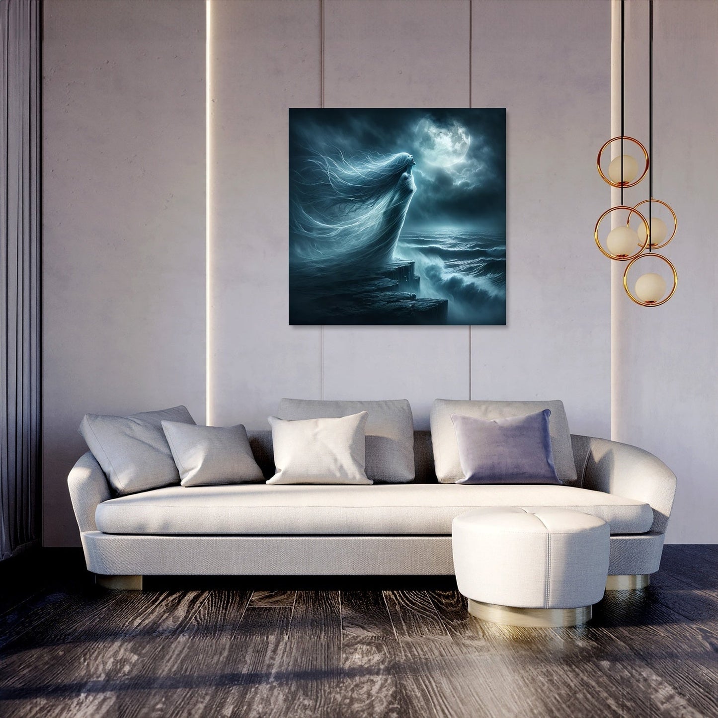 Banshee's Cliff Lament Canvas