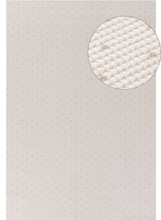 Carmel Cream-Beige Dots Rug | 6080