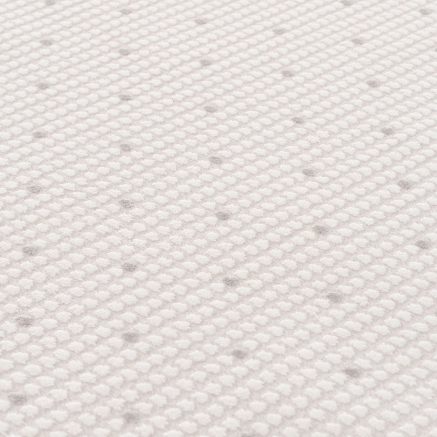 Carmel Cream-Grey Dots Rug | 6080