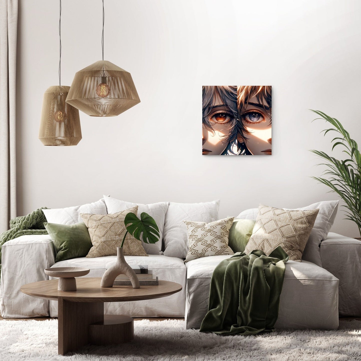 Eyes of Emotion Canvas