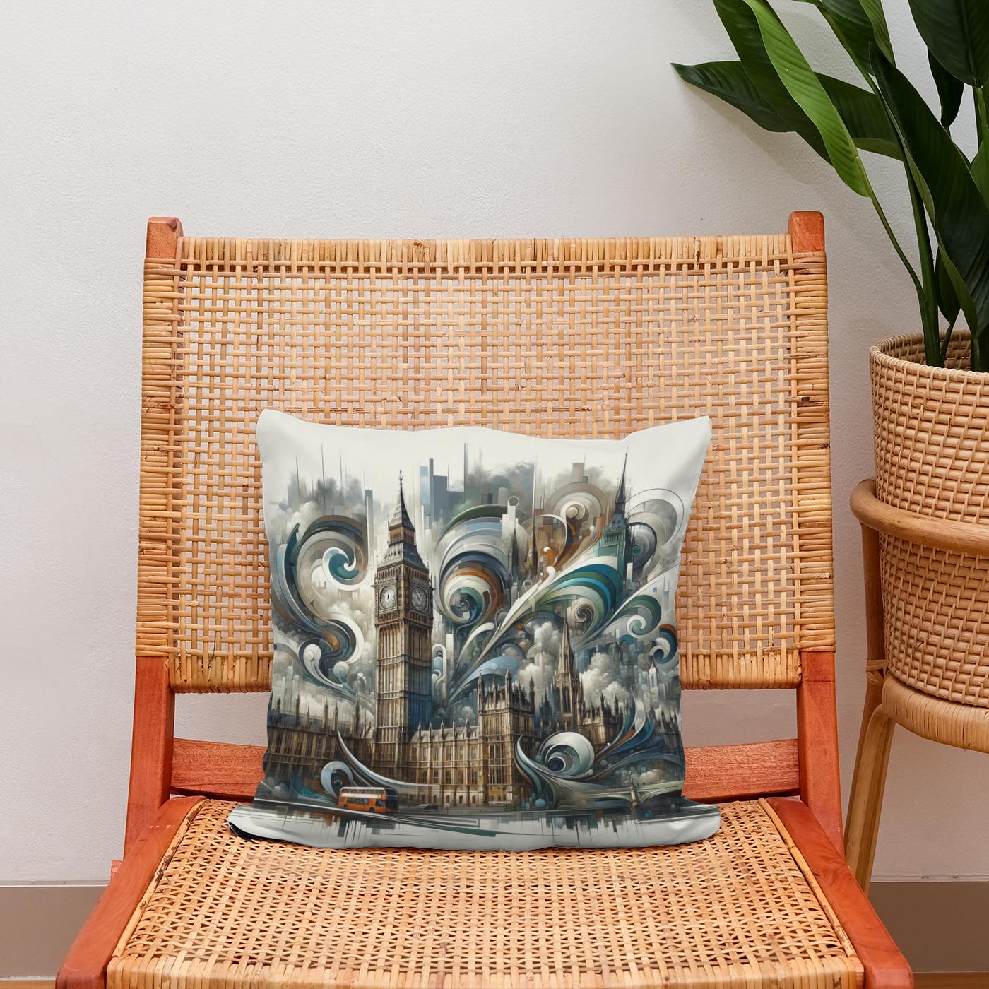 Timeless London Cotton Cushion