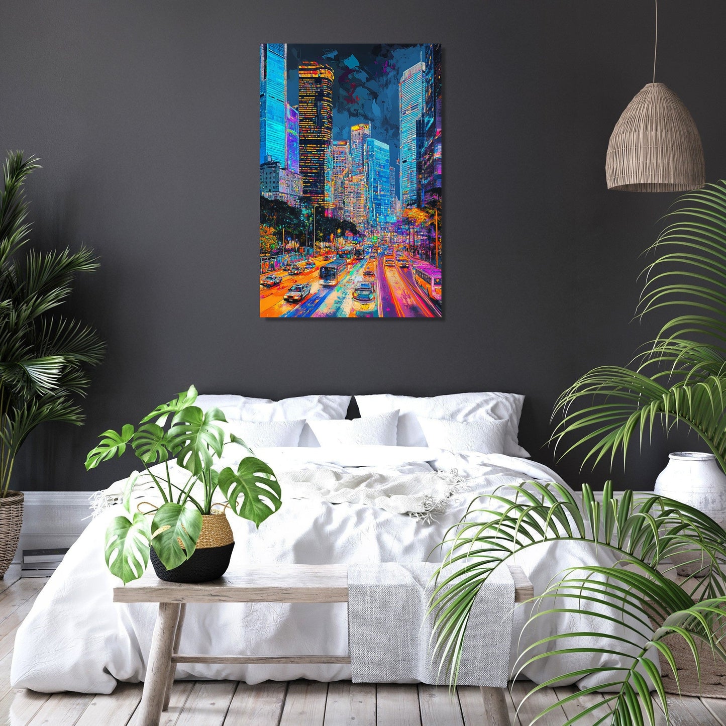 City Lights Canvas