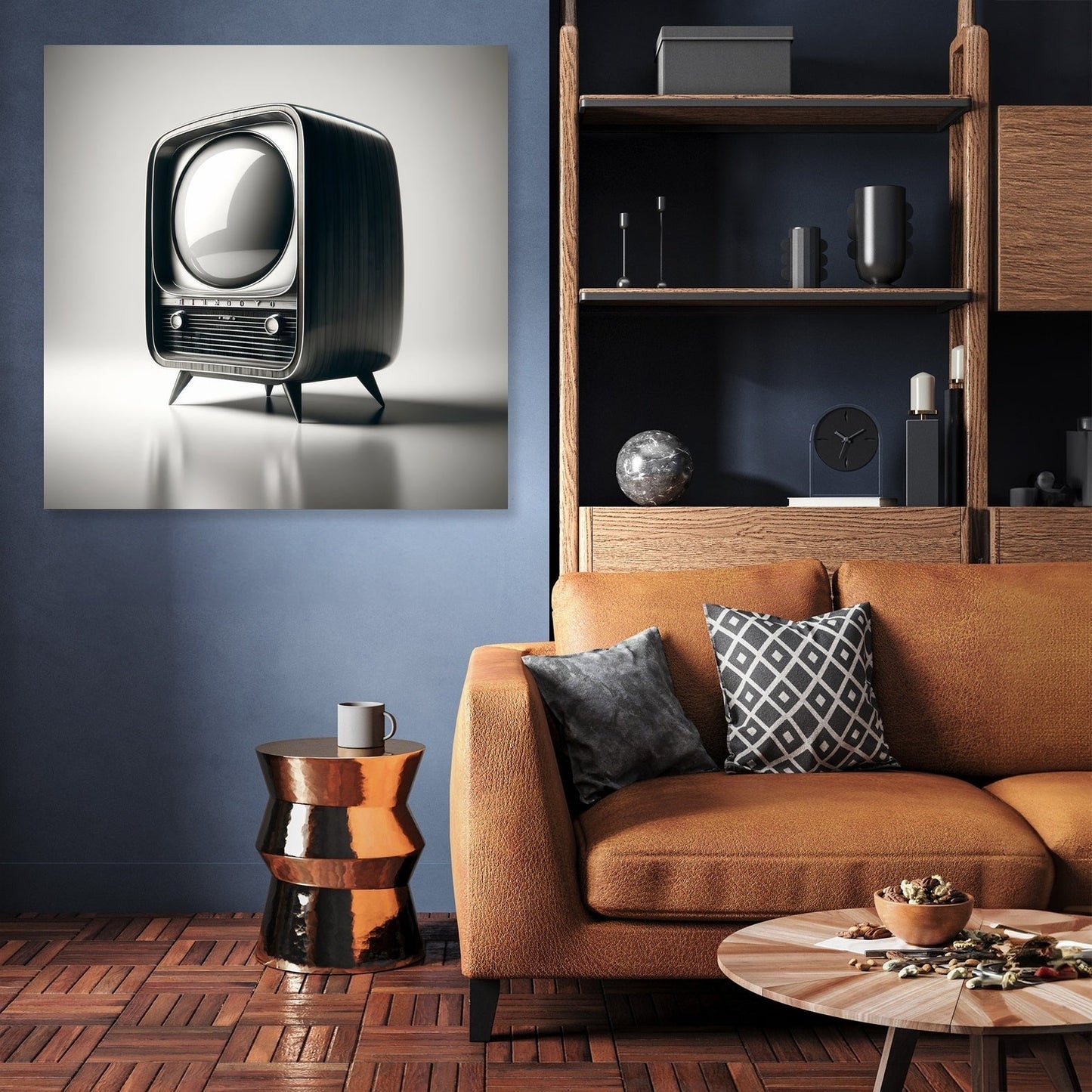 Classic TV Solitude Canvas