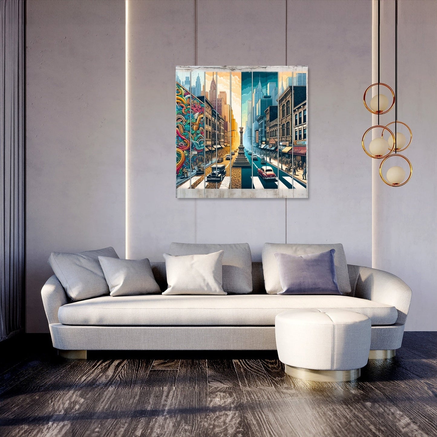 City Evolution Canvas