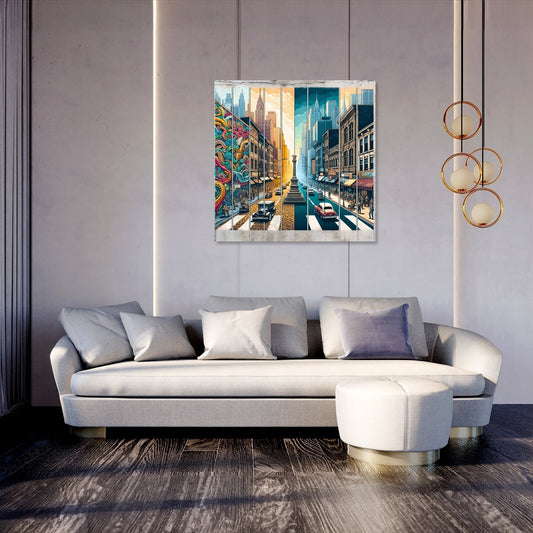 City Evolution Canvas