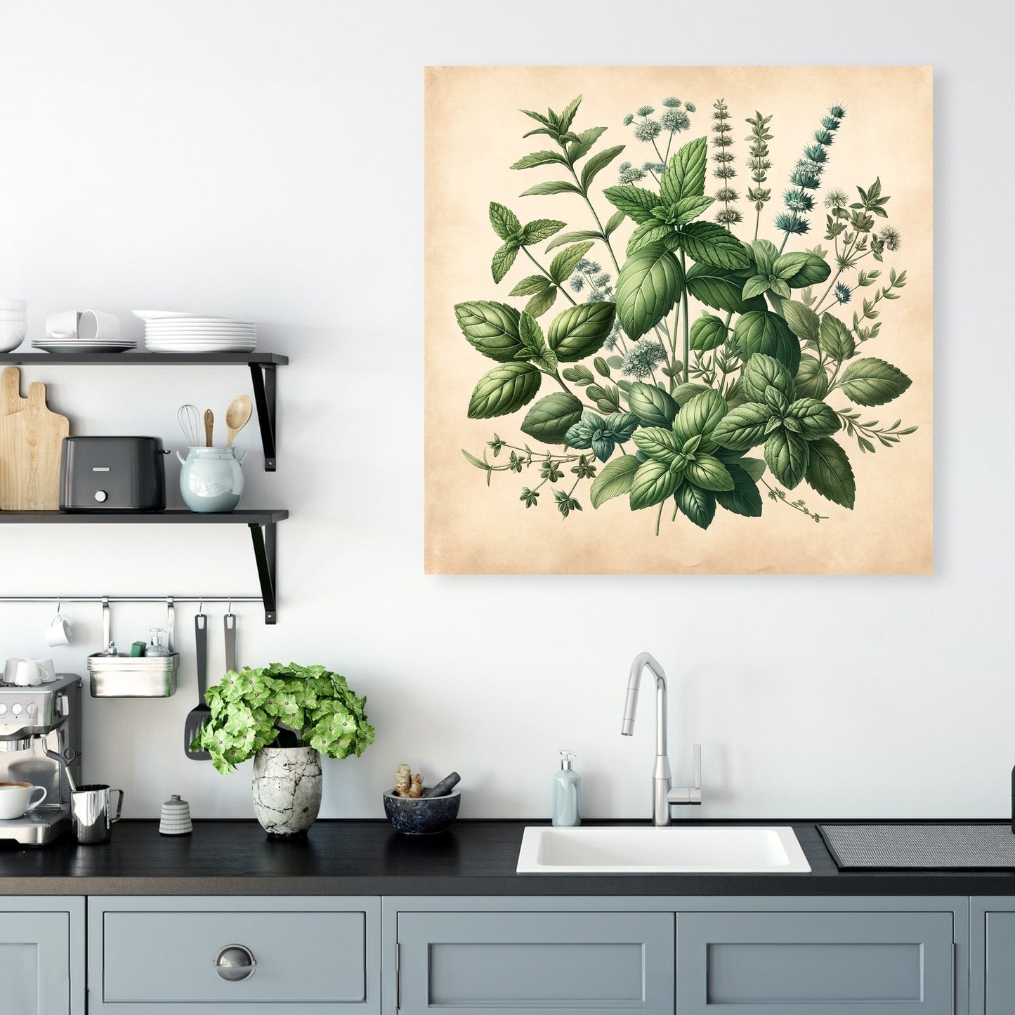 Herbal Harmony Canvas