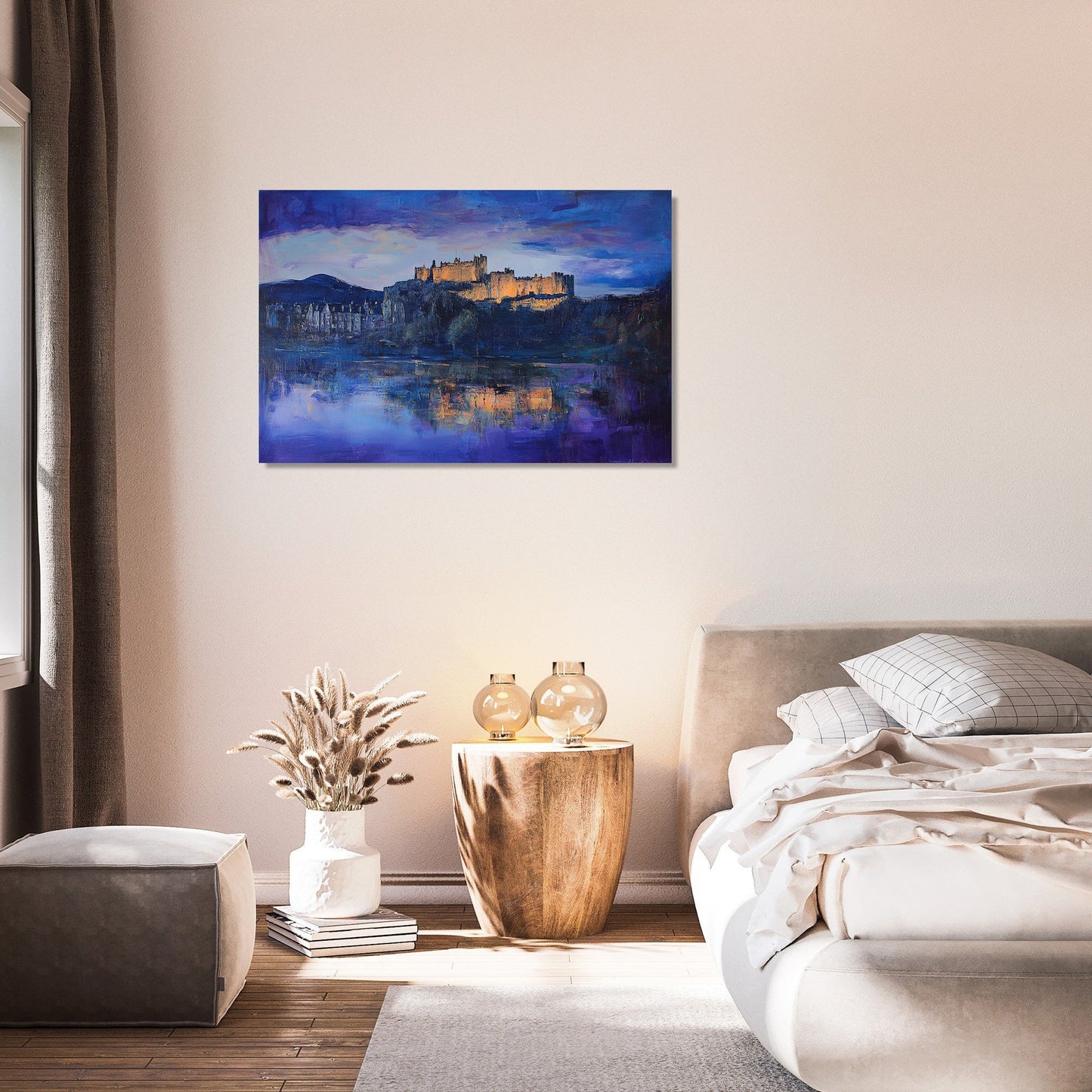 Stirling Castle Twilight Canvas