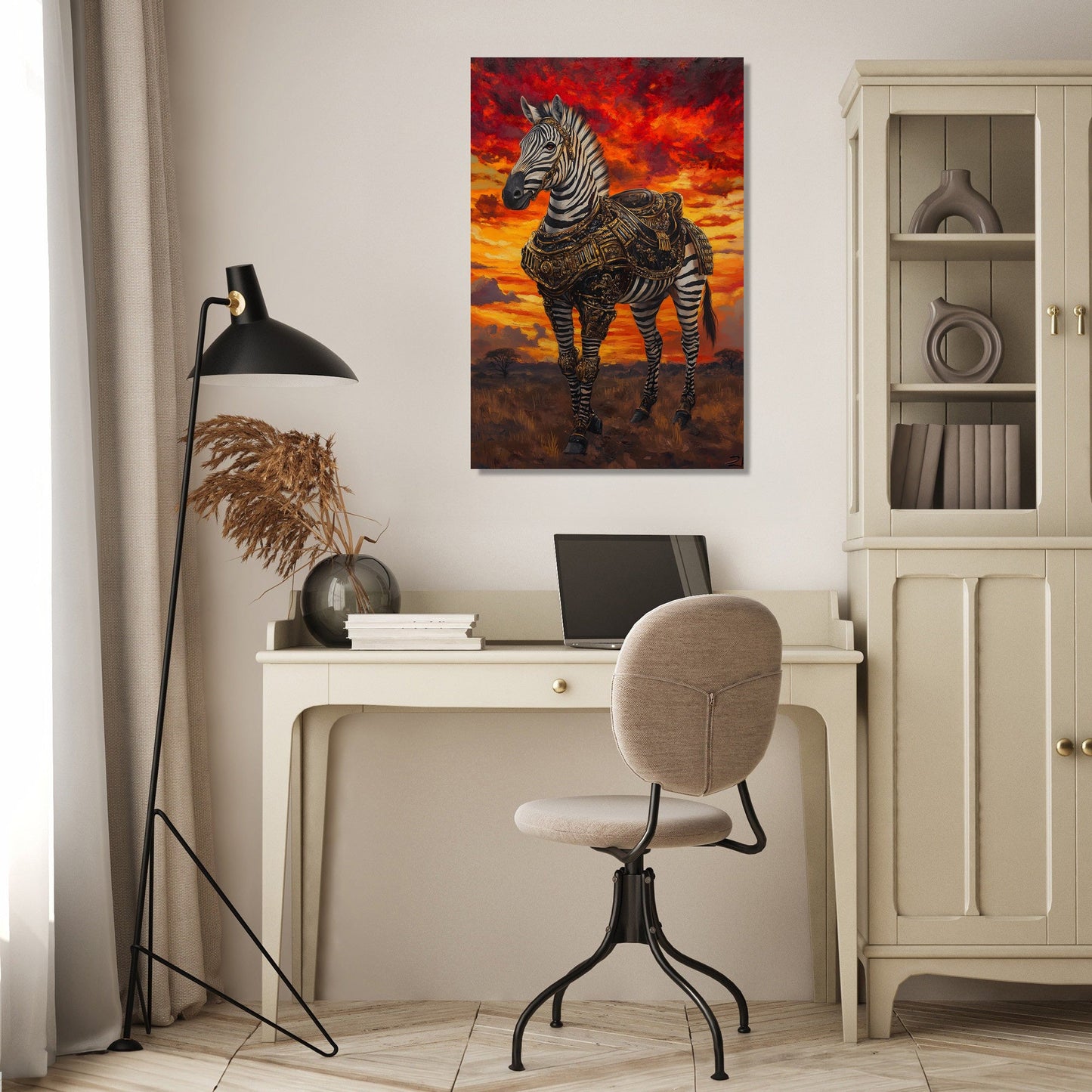 Zebra Majesty Canvas