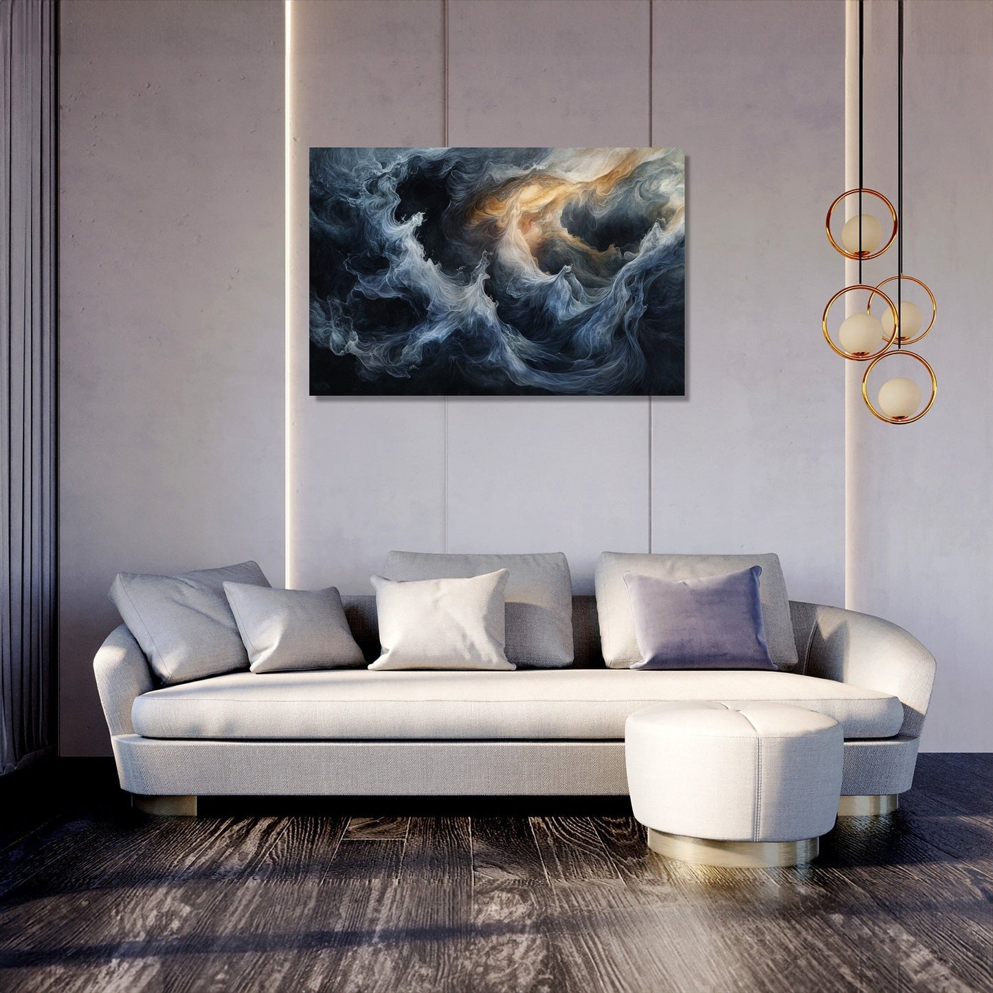 Chaotic Harmony Canvas