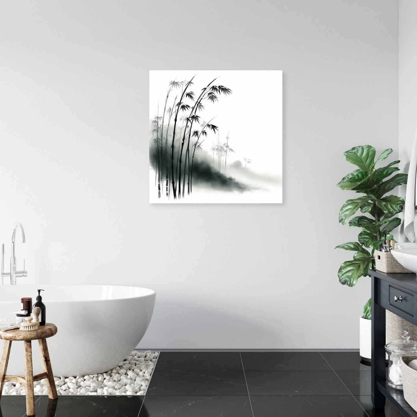 Bamboo Serenity Canvas