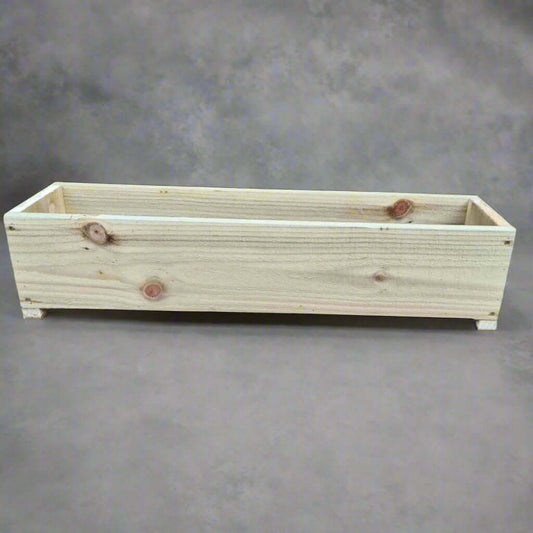 60cm Rustic Wooden Planter box