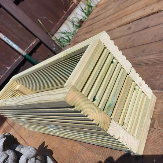 60cm long Wooden Decking Garden Planter