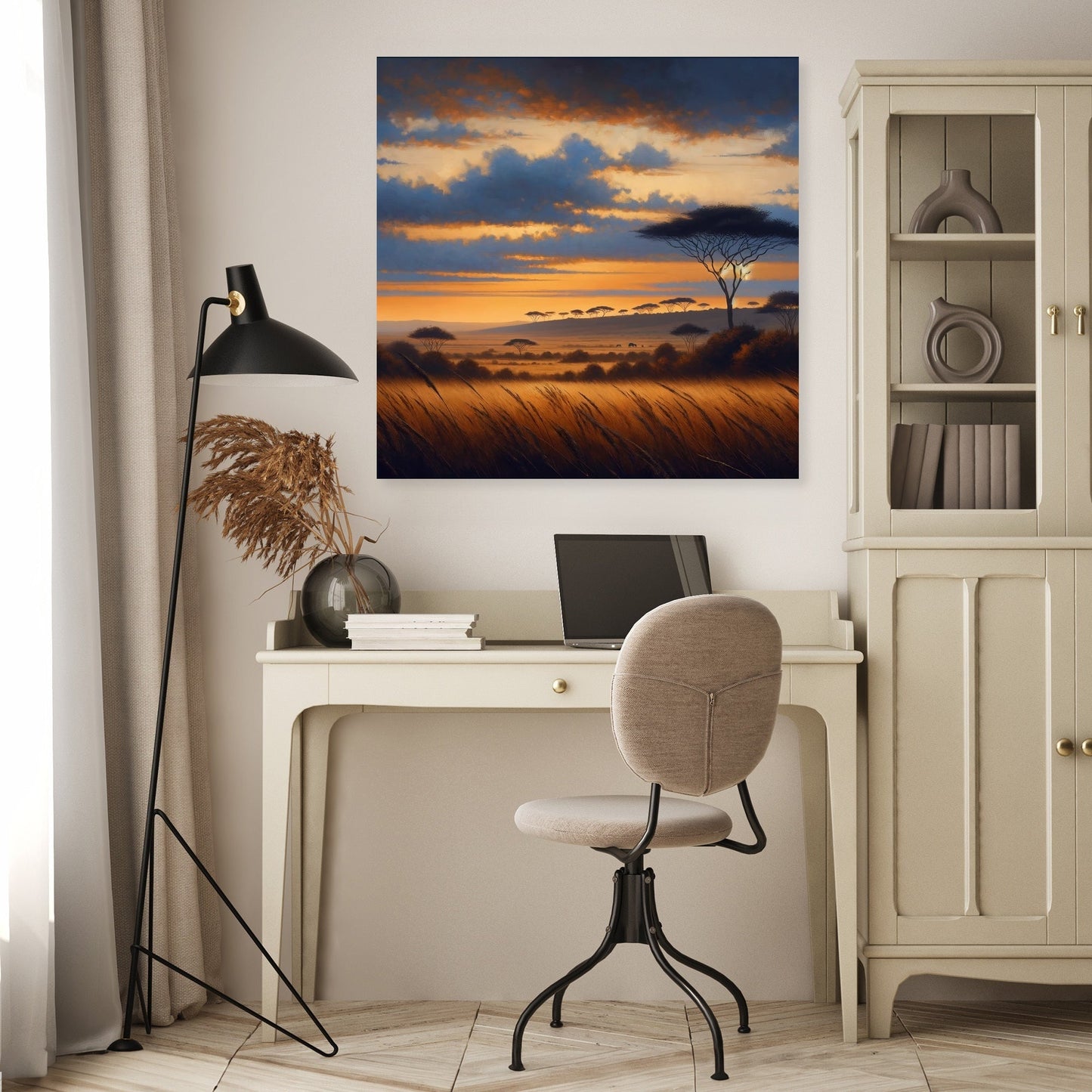 Twilight Savannah Canvas