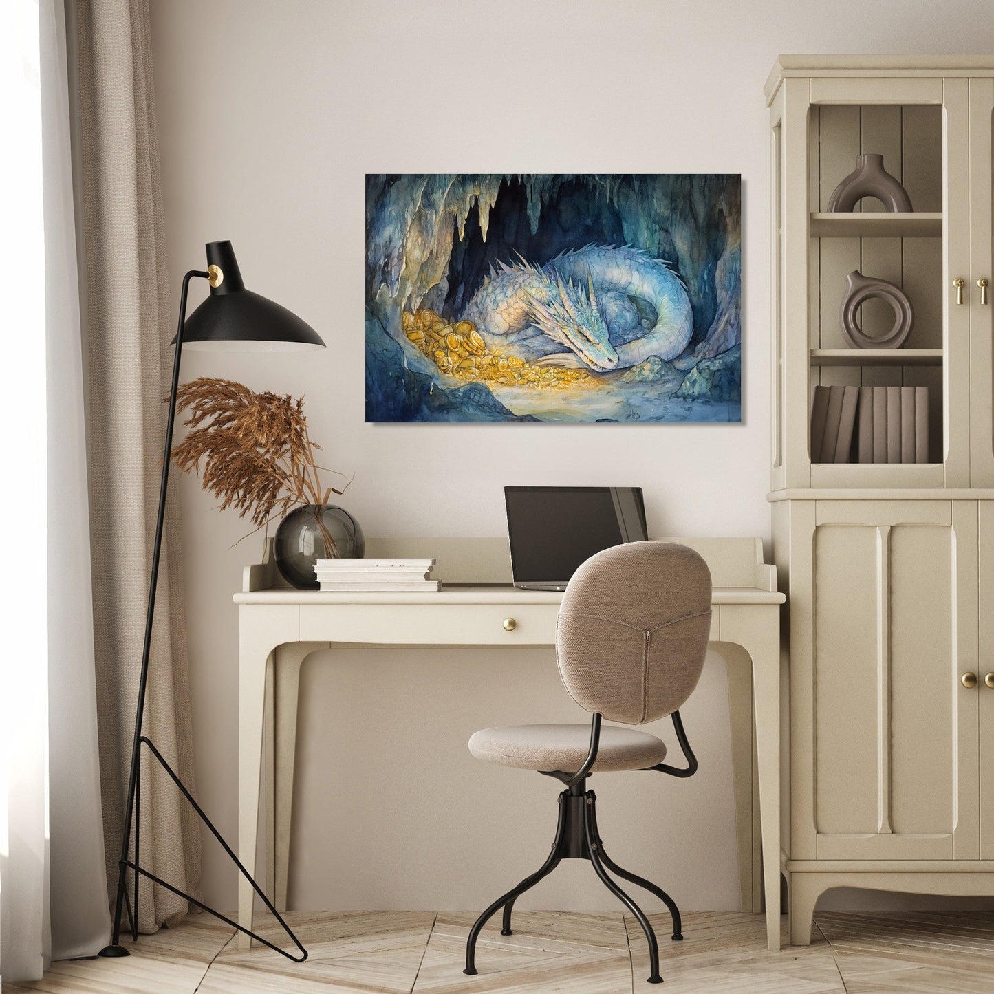 Draconic Reverie Chaos Canvas