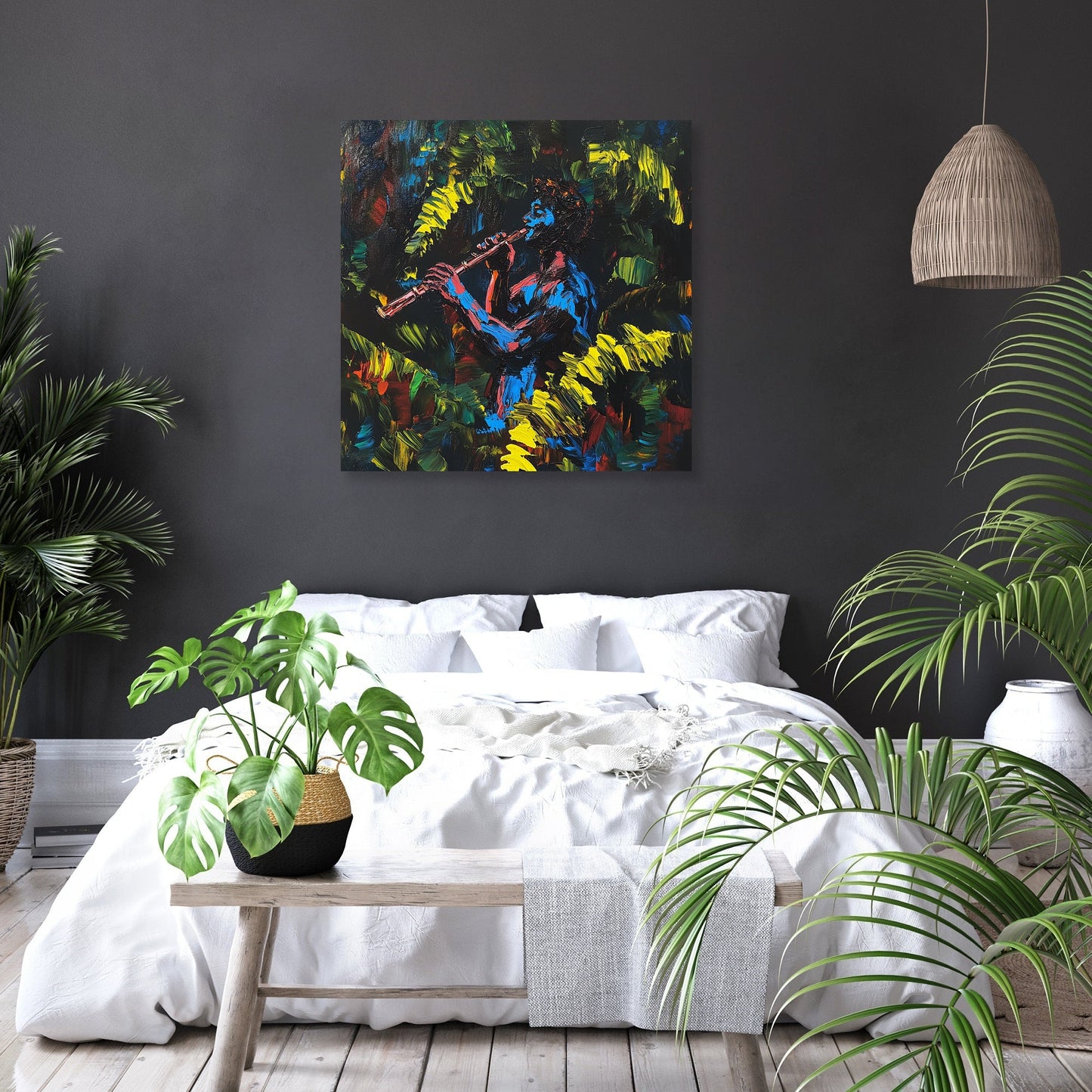 Faun's Serenade Canvas