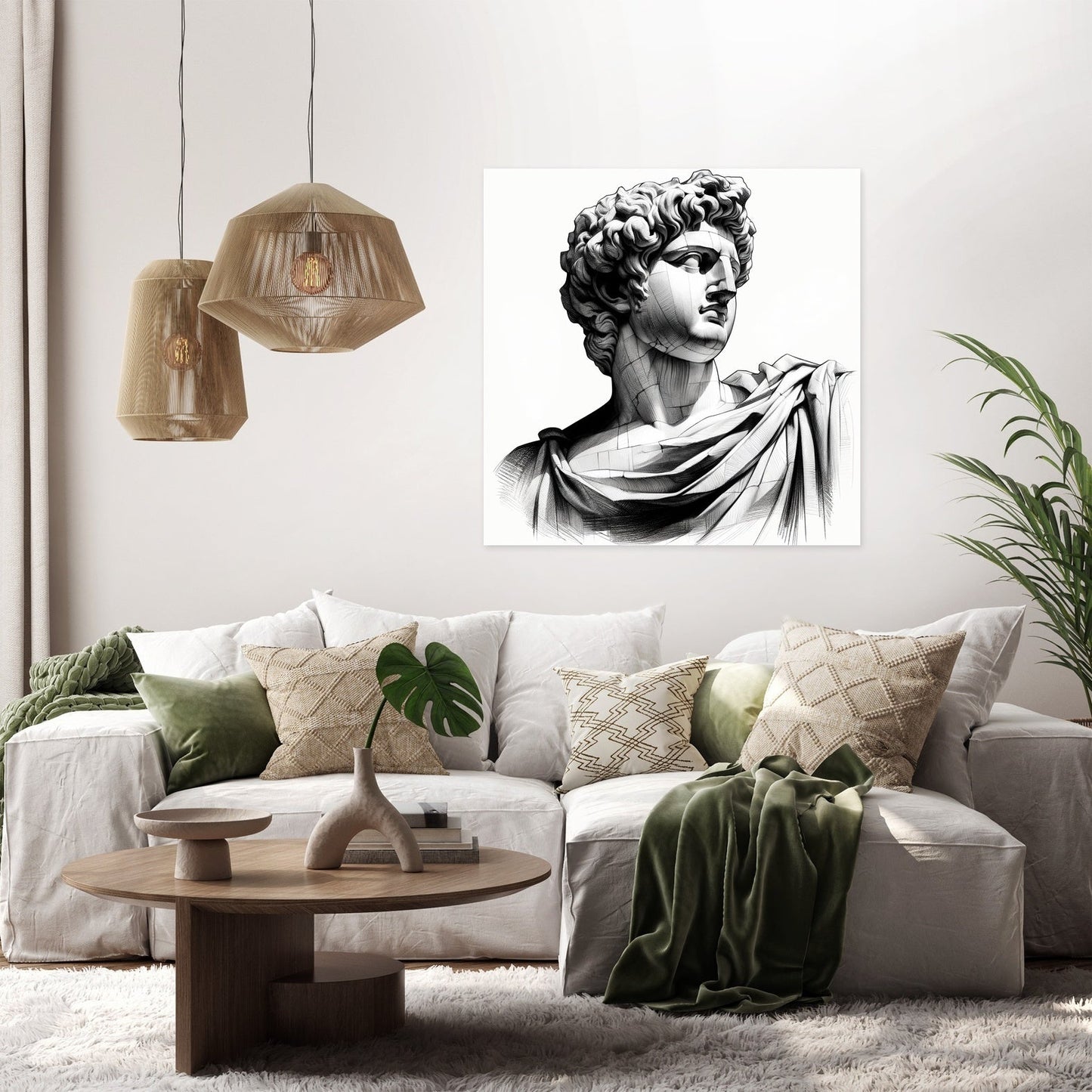 Marble Grace Canvas