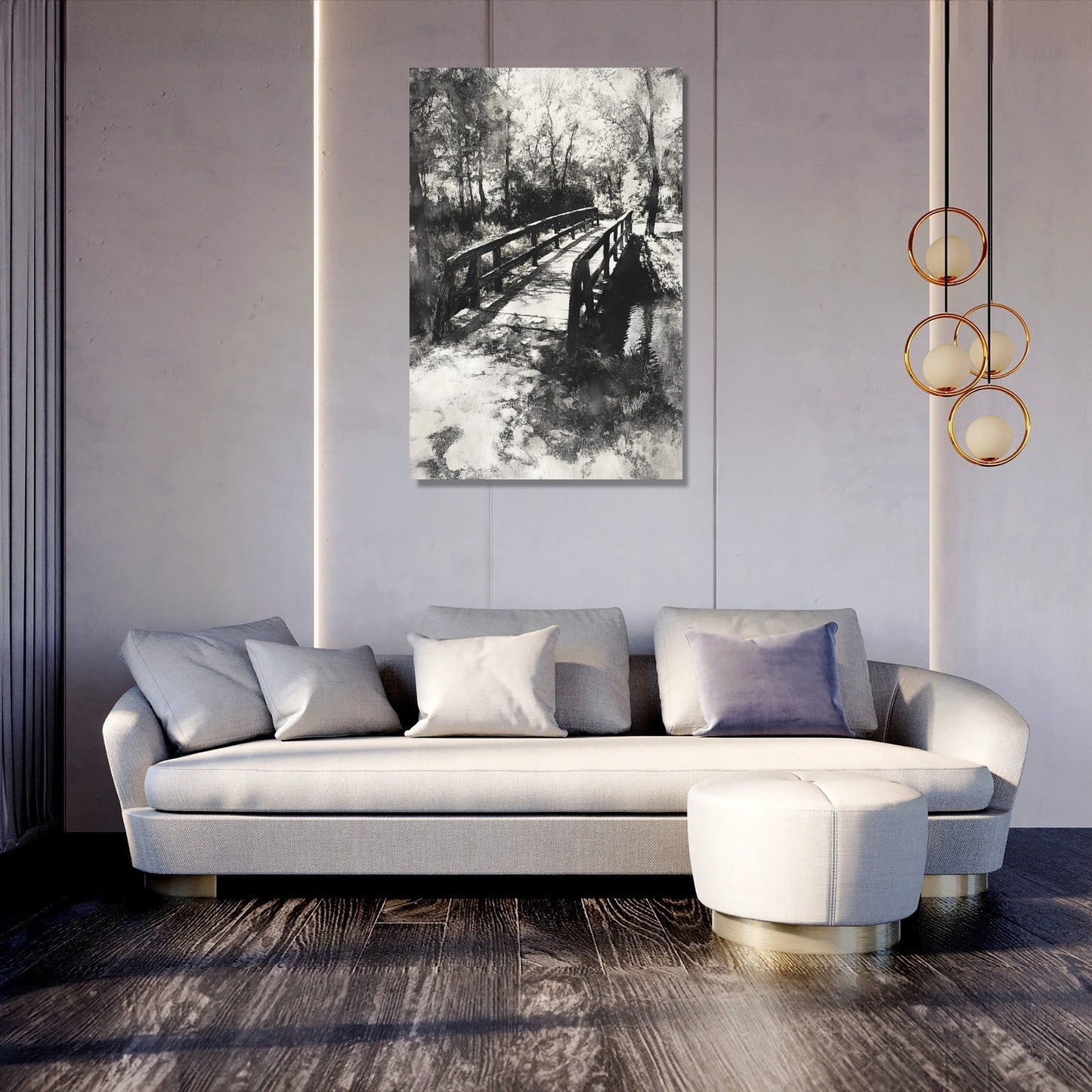 Timeless Bridge Canvas