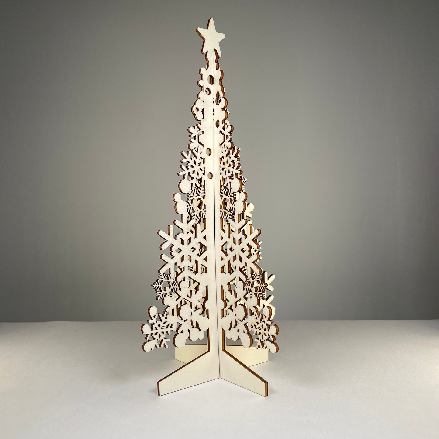 Christmas Tree #3 Kit - Flatpack Model Kit by Curious Rabbit ®