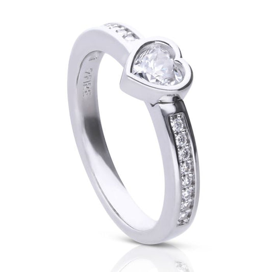 Diamonfire Heart Ring