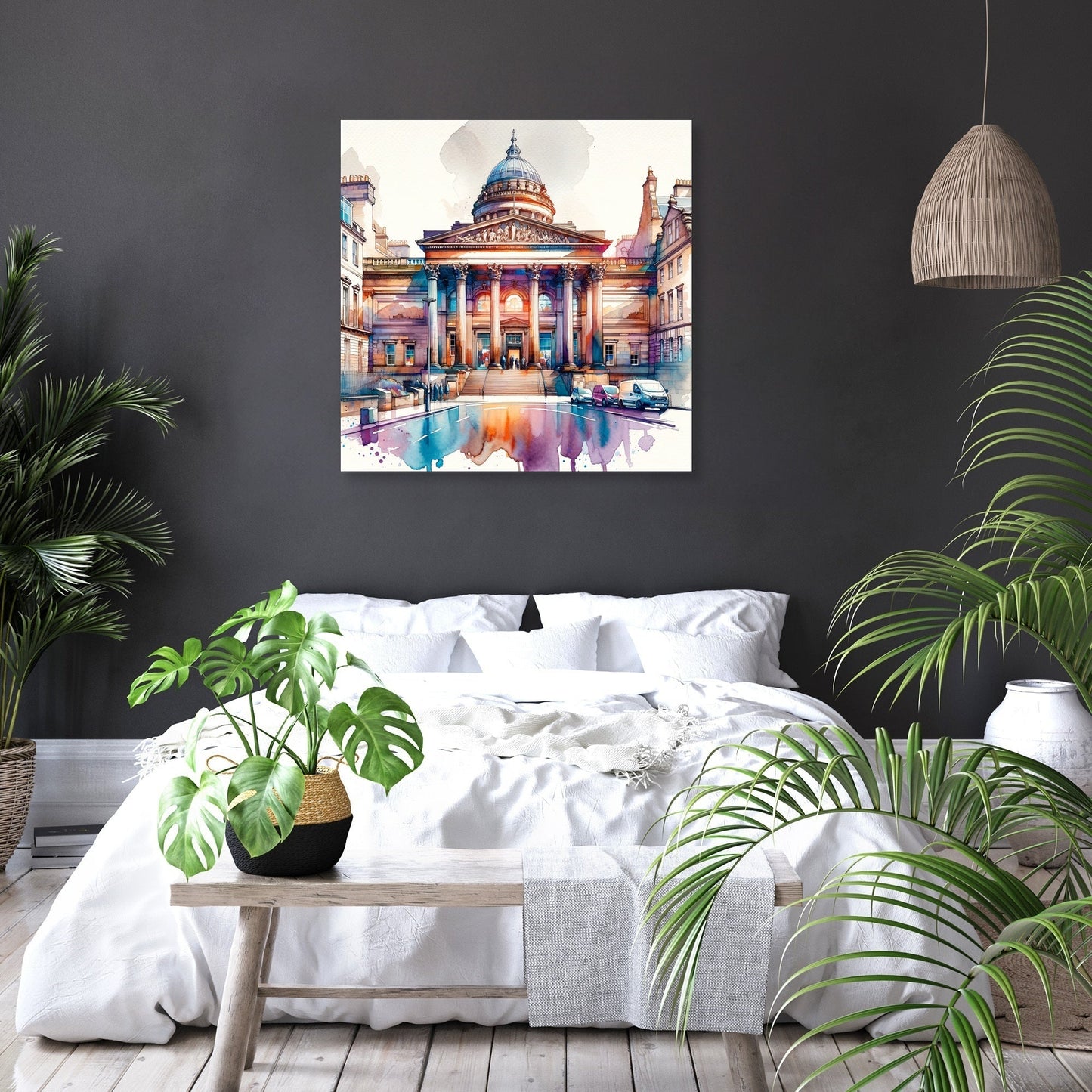 Edinburgh Walker Gallery Watercolor Essence Canvas