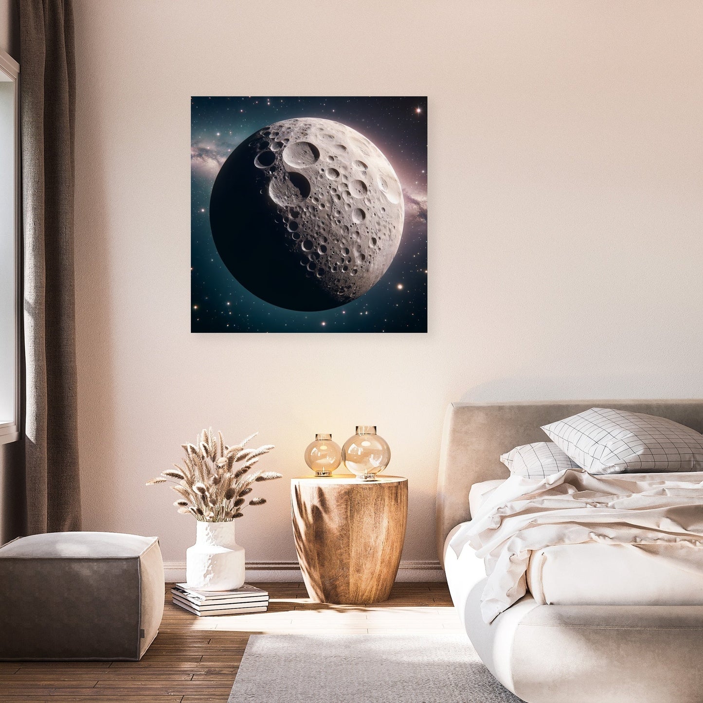 Callisto's Cratered Legacy Canvas