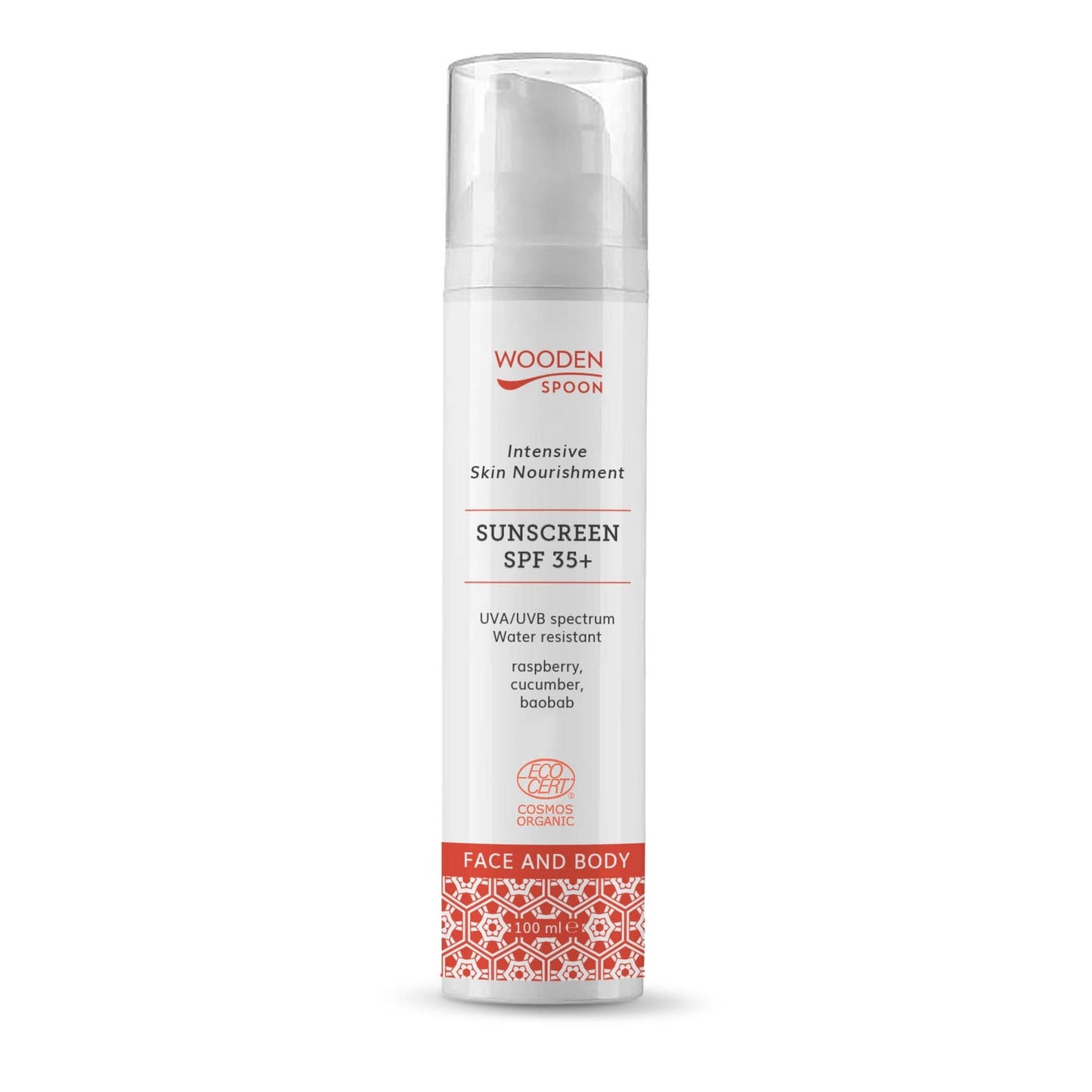 Organic Sunscreen SPF 35+ Intensive Skin Nourishment - 100ml