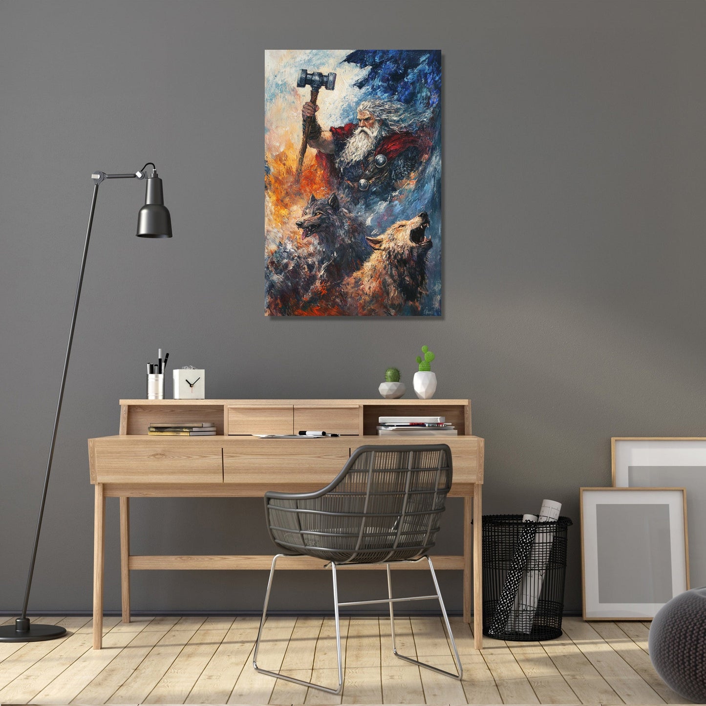 Hammer of Legends Canvas