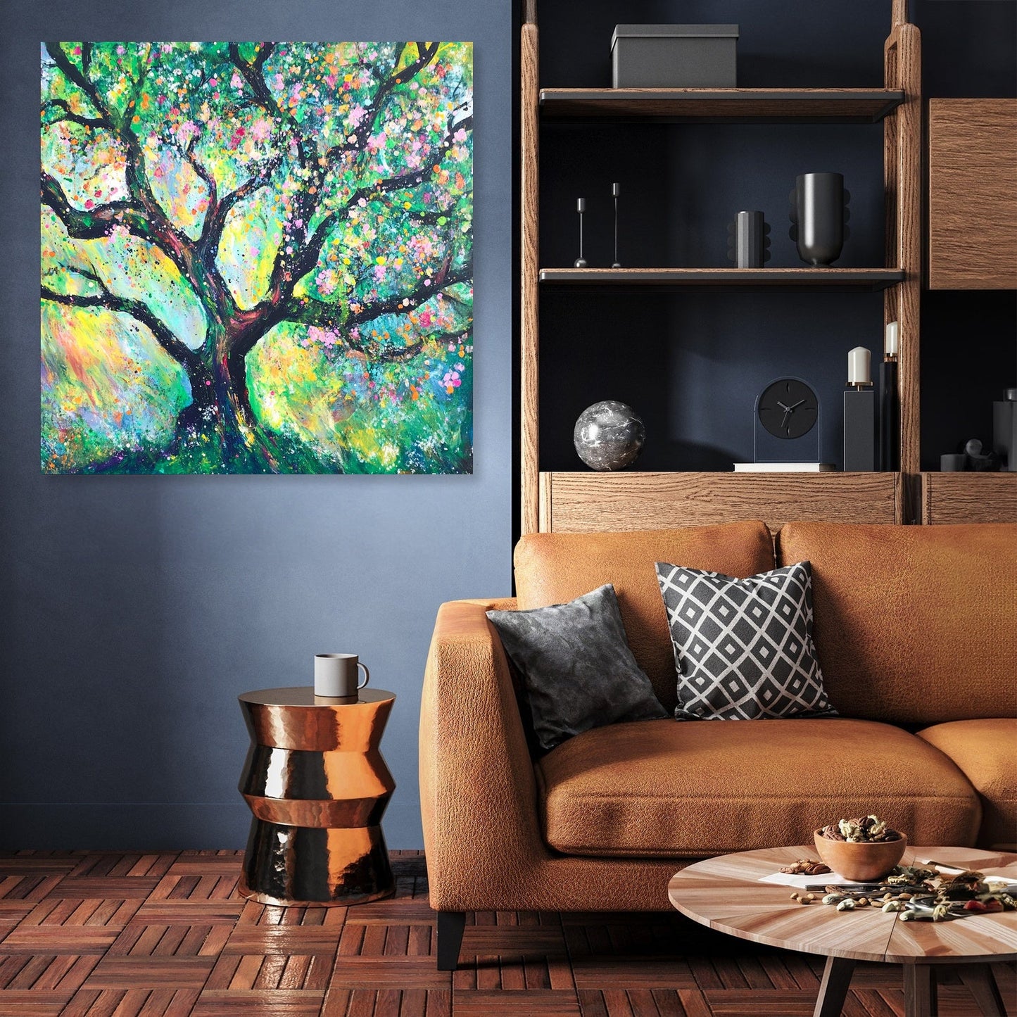 Blossoming Tree of Life Canvas