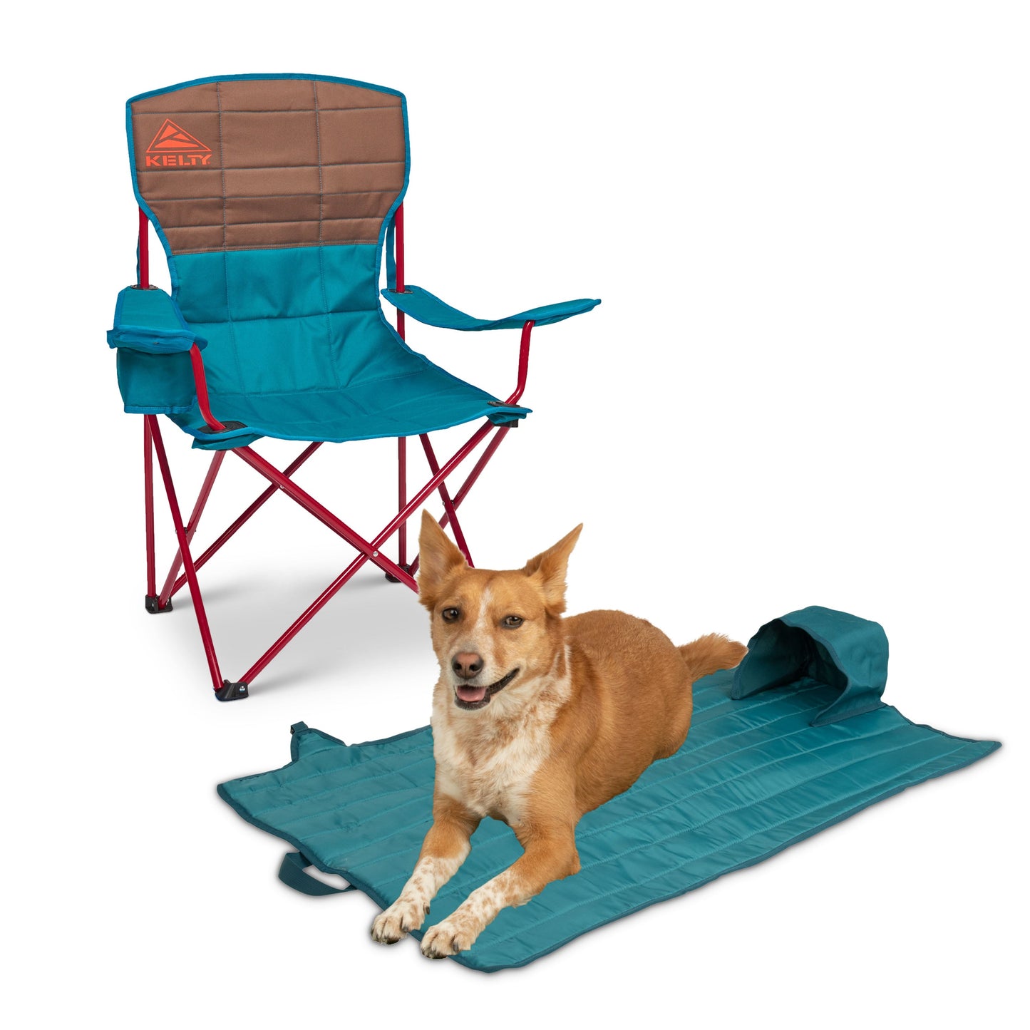 Kelty Essential Single Camping Chair in Deep Lake/Fallen Rock