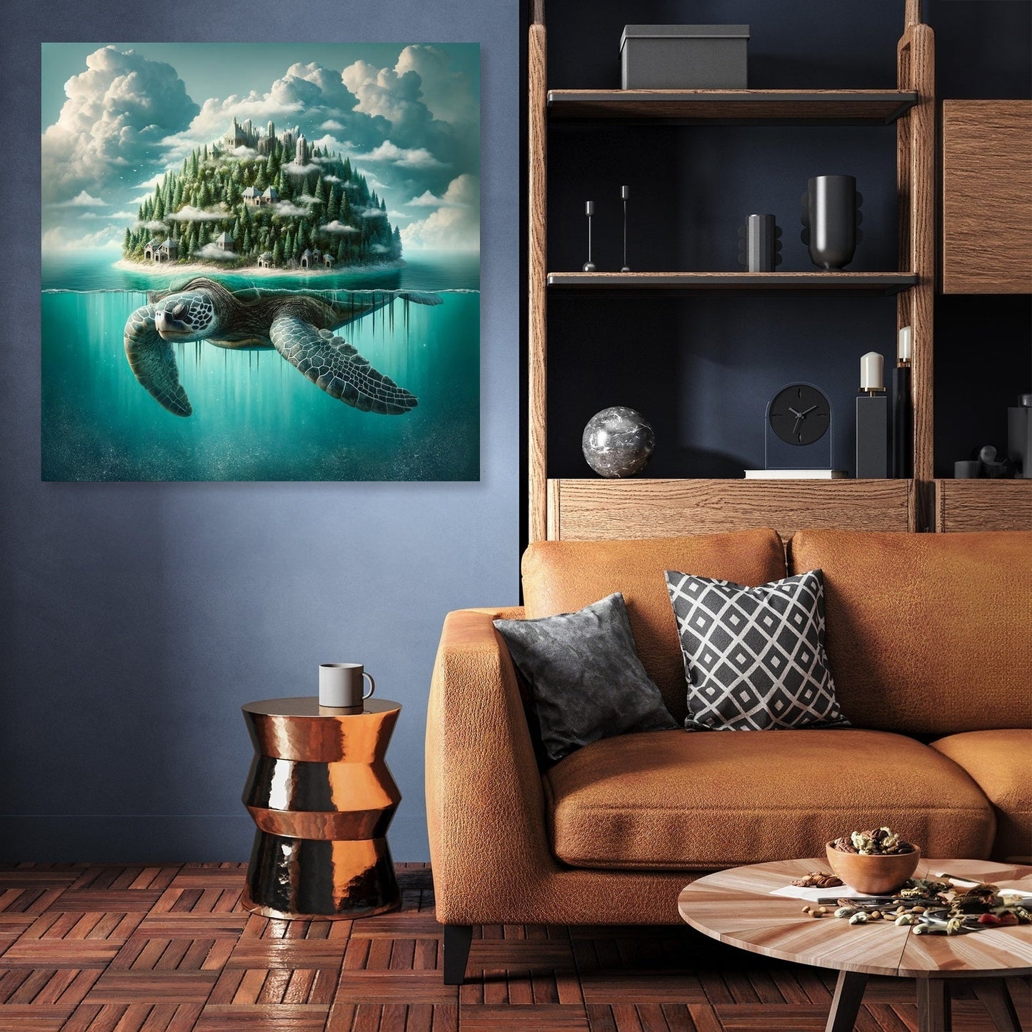 Marine Mirage Canvas