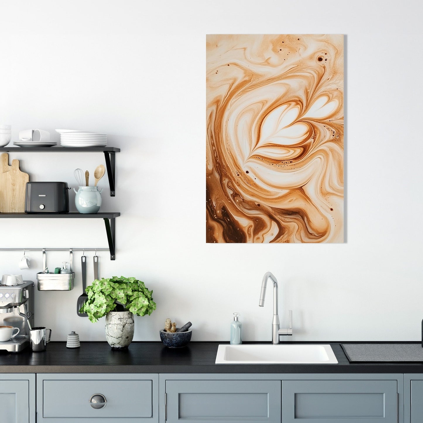 Caffeine Symphony Canvas