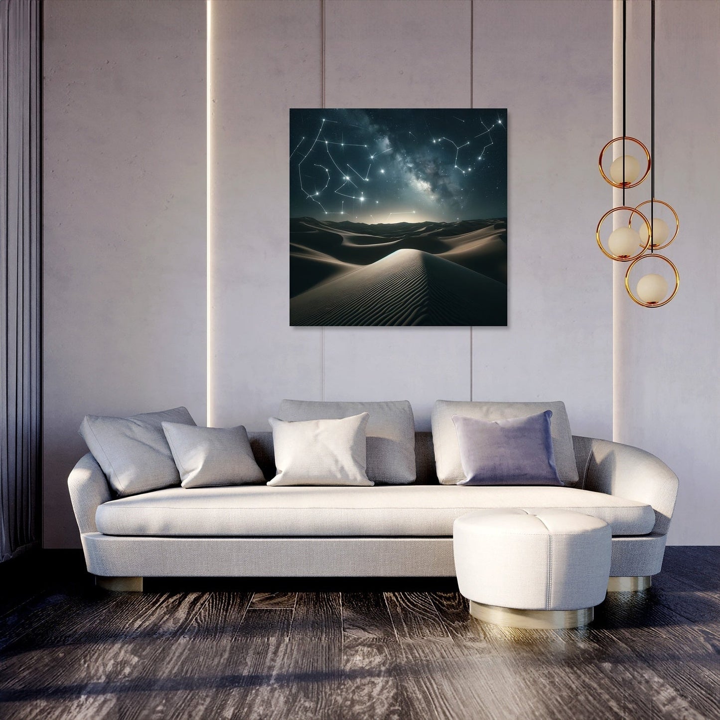 Desert Constellations Canvas