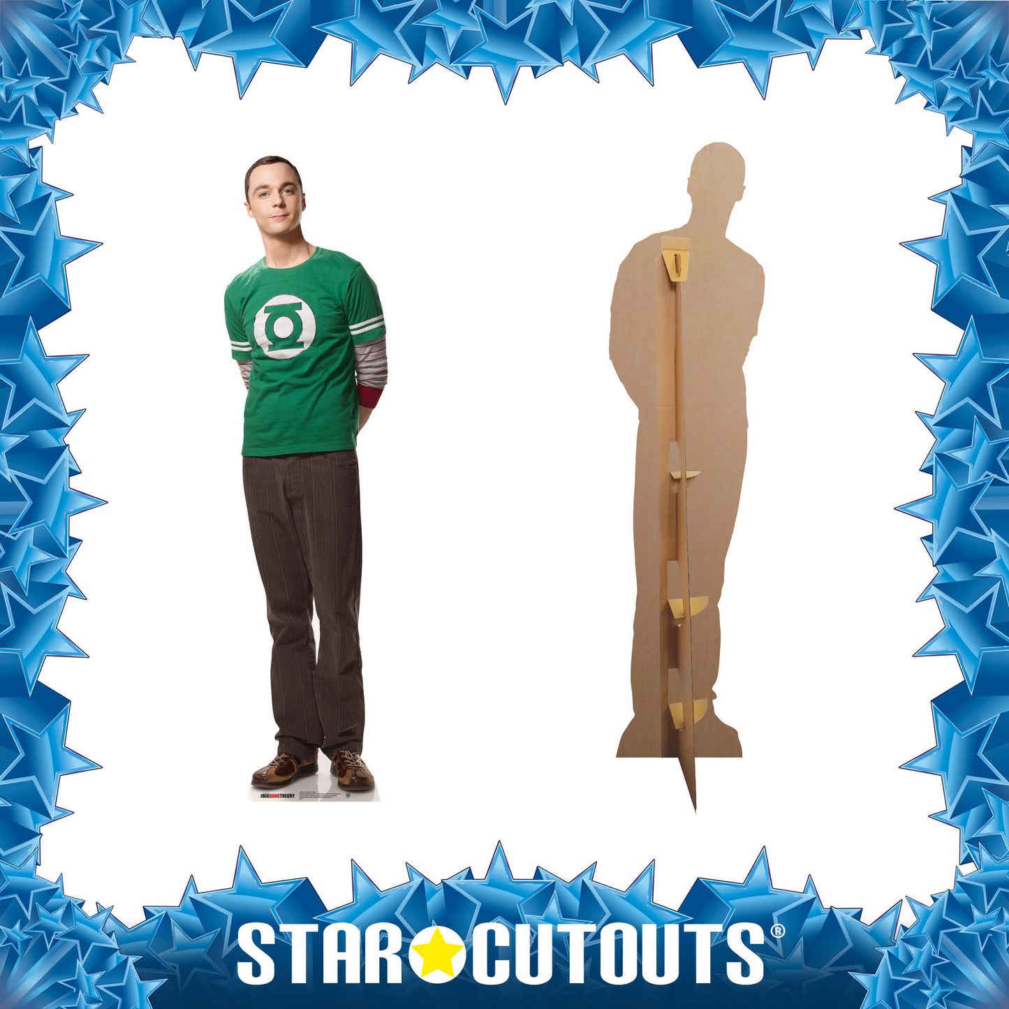 SC618 Doctor Sheldon Cooper The Big Bang Theory Cardboard Cut Out Height 185cm