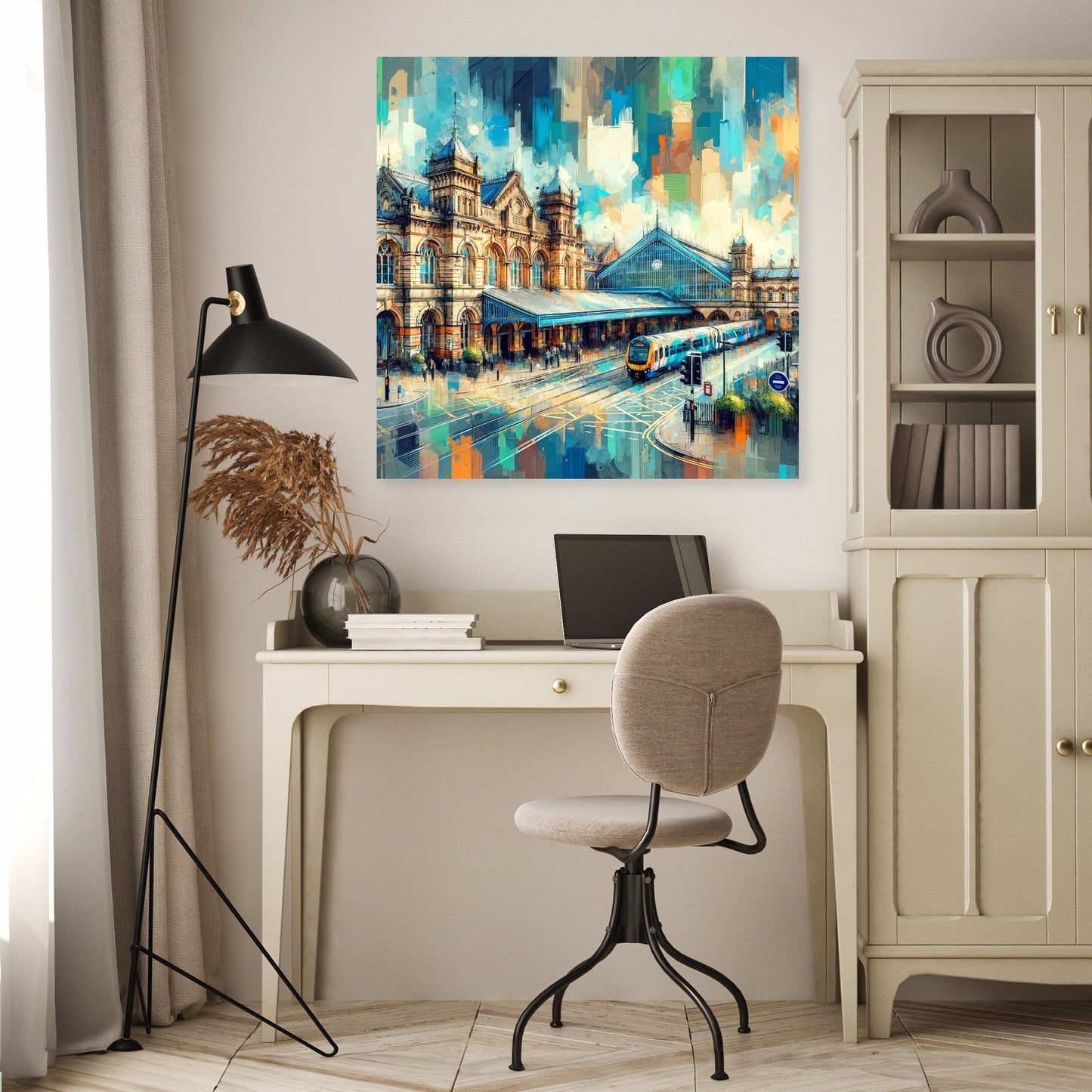Bristol Station Impressions Canvas