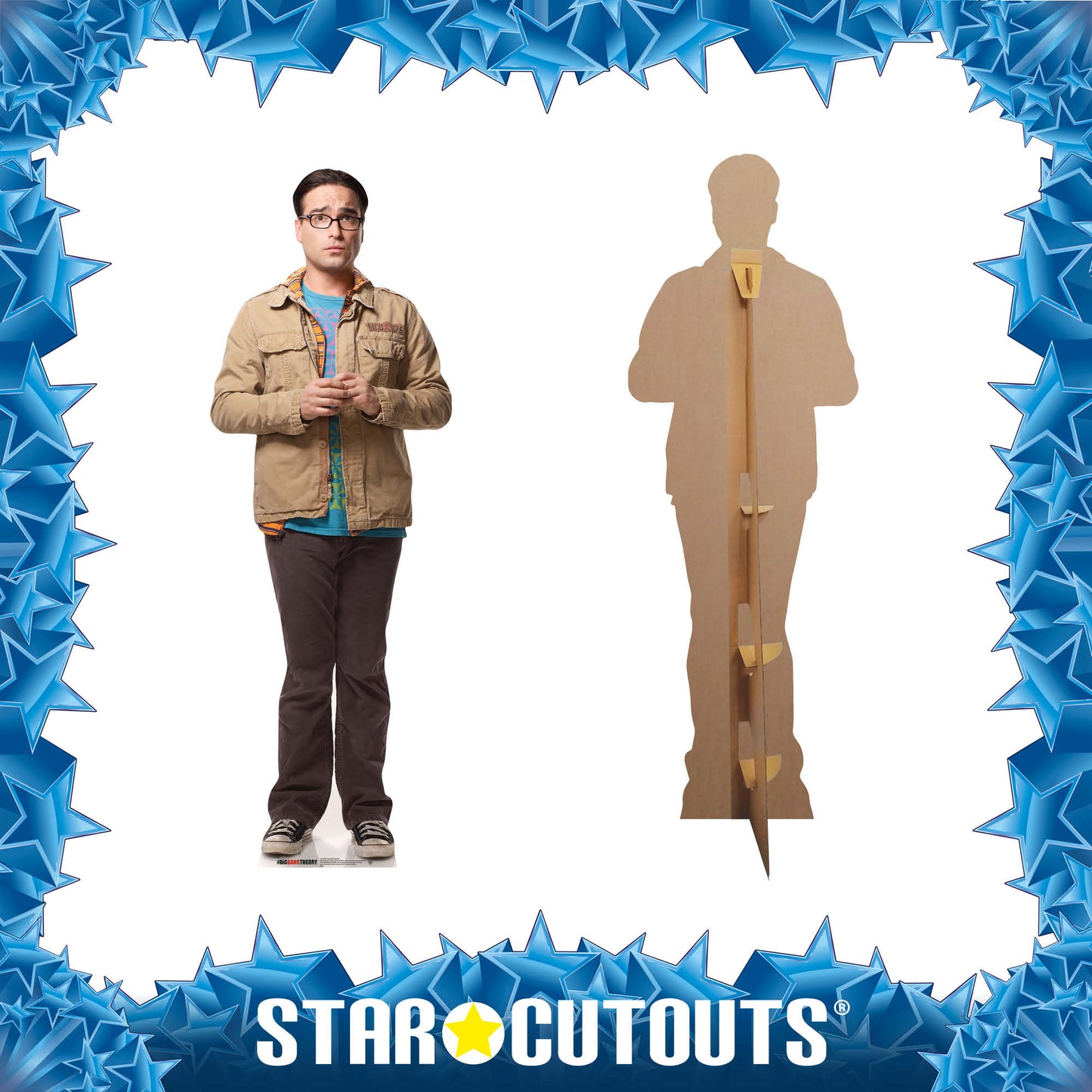 SC619 Dr Leonard Hofstadter The Big Bang Theory Cardboard Cut Out Height 170cm