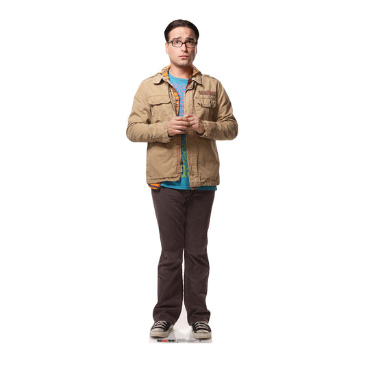 SC619 Dr Leonard Hofstadter The Big Bang Theory Cardboard Cut Out Height 170cm