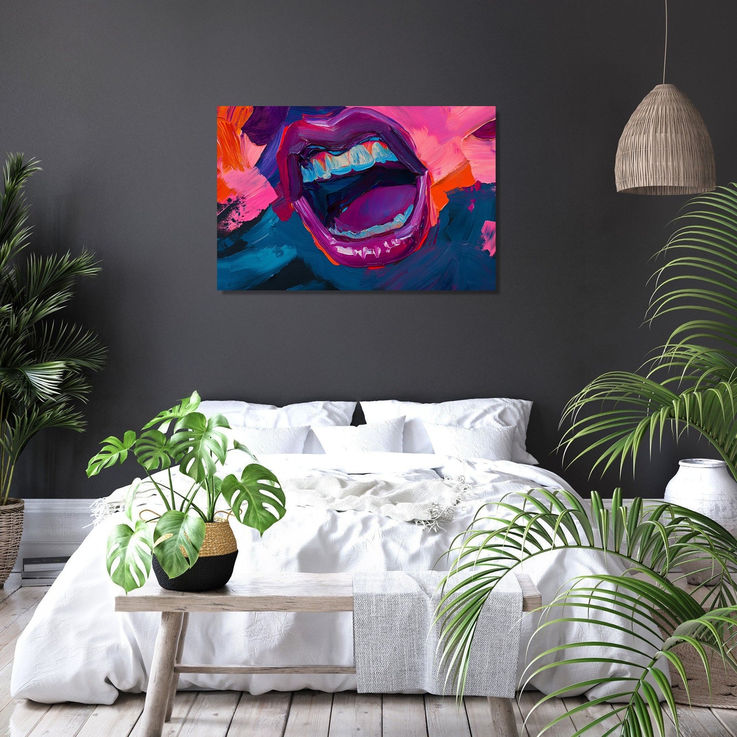 Silent Scream Canvas