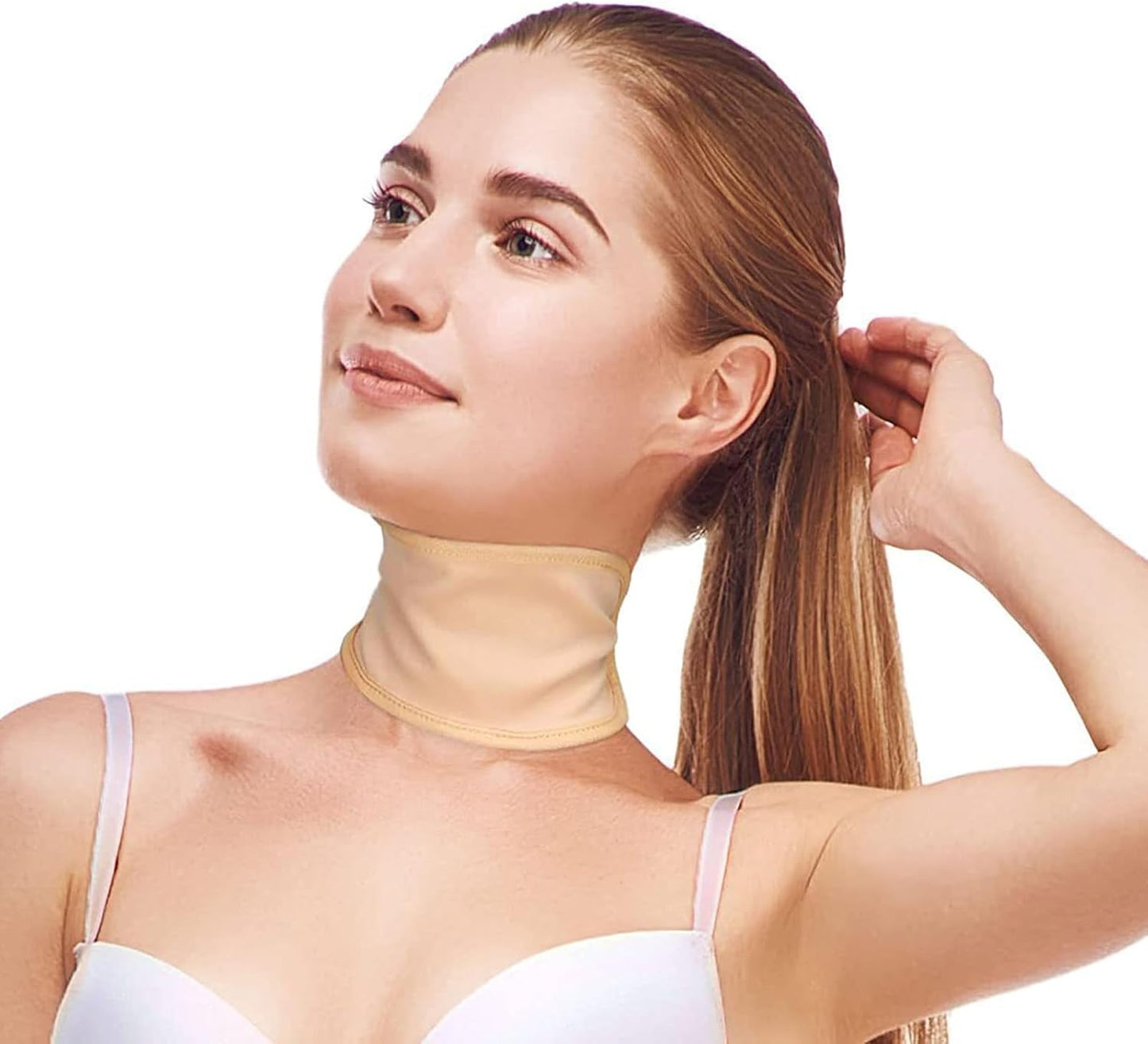 Organic Castor Oil 2 Piece Pack with a Bamboo Neck Wrap