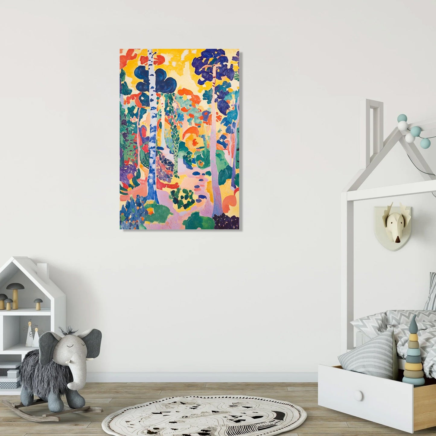 Smiling Forest Canvas