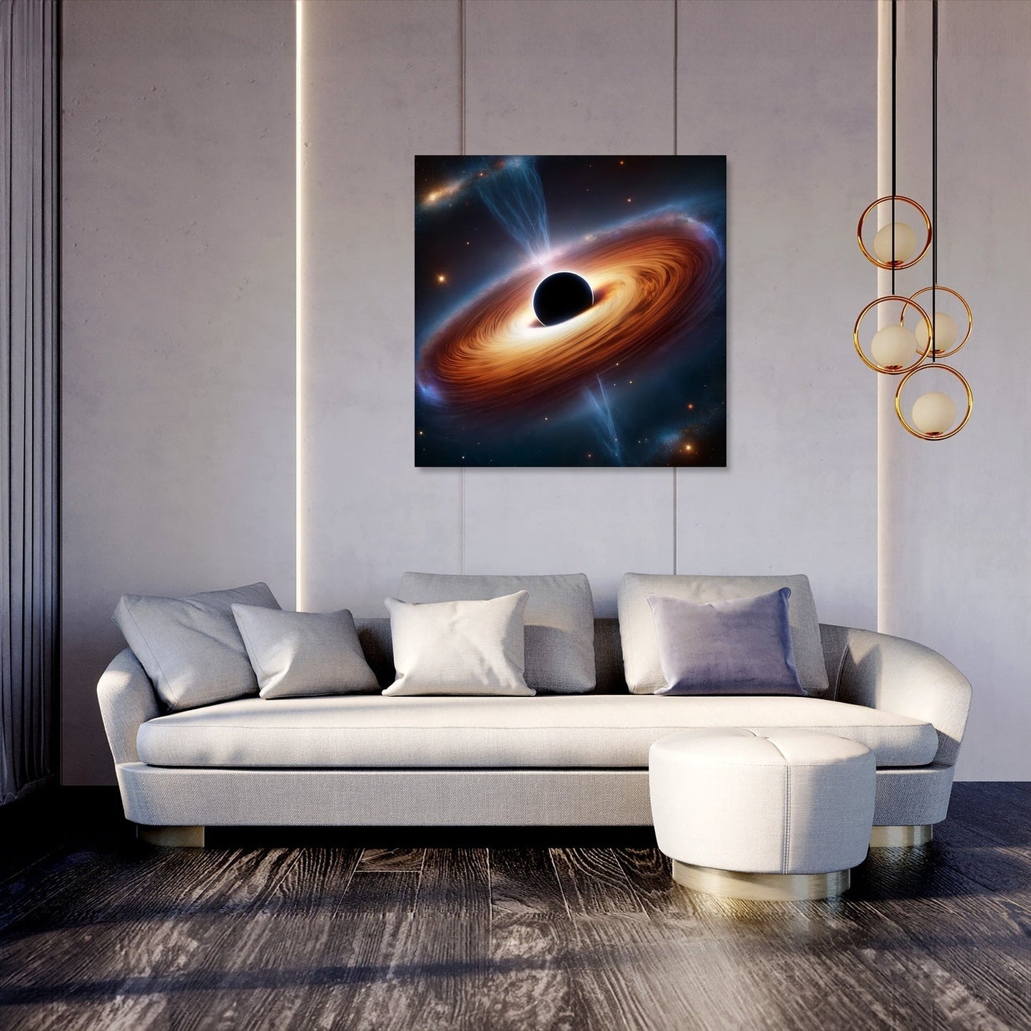 Cosmic Abyss Canvas