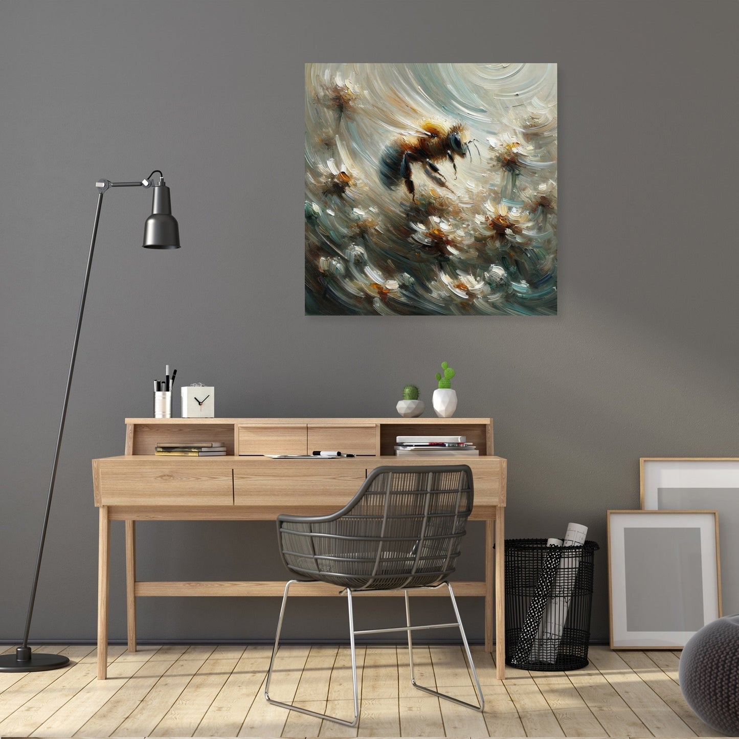Whirlwind Dance Bee Canvas