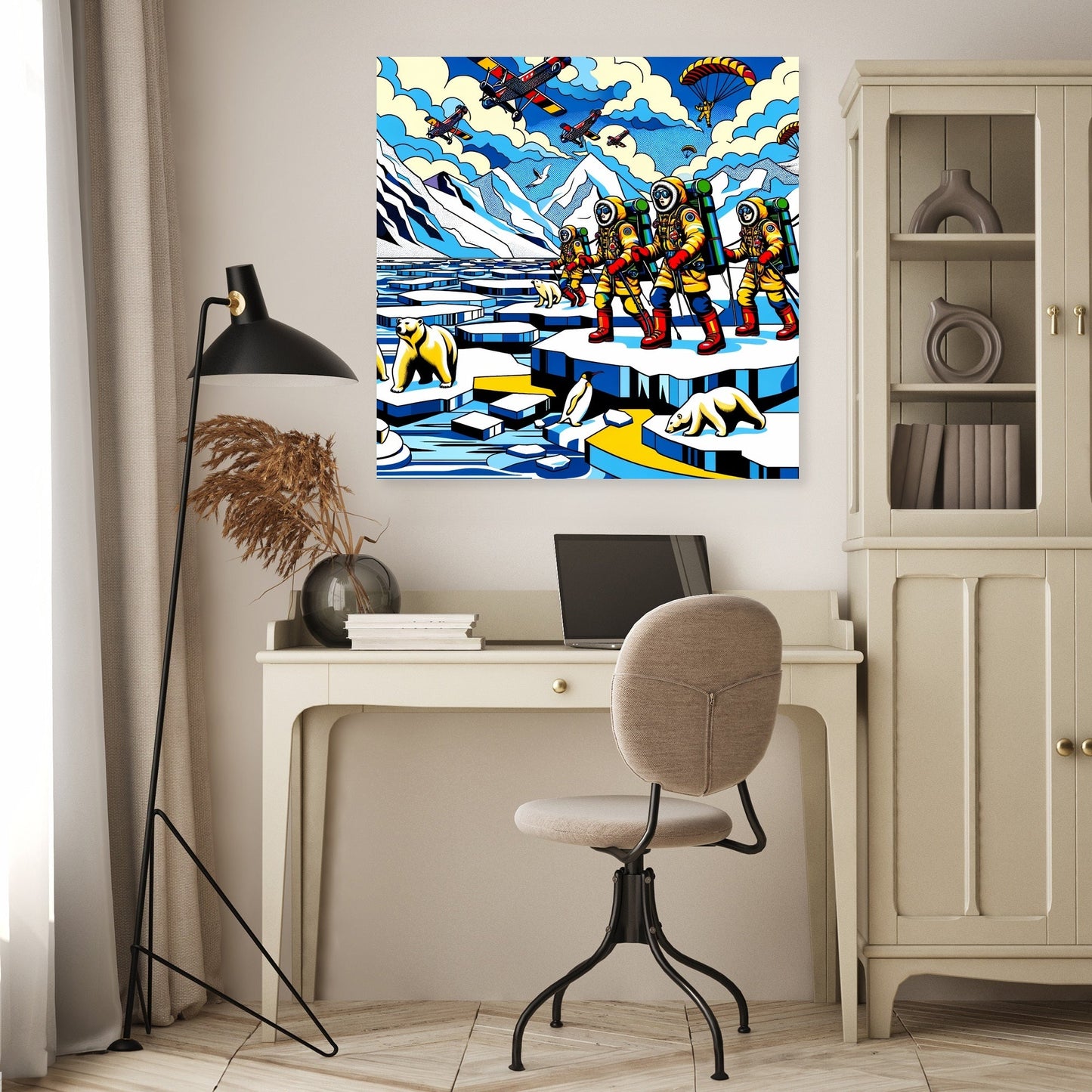 Polar Expedition Pop Canvas