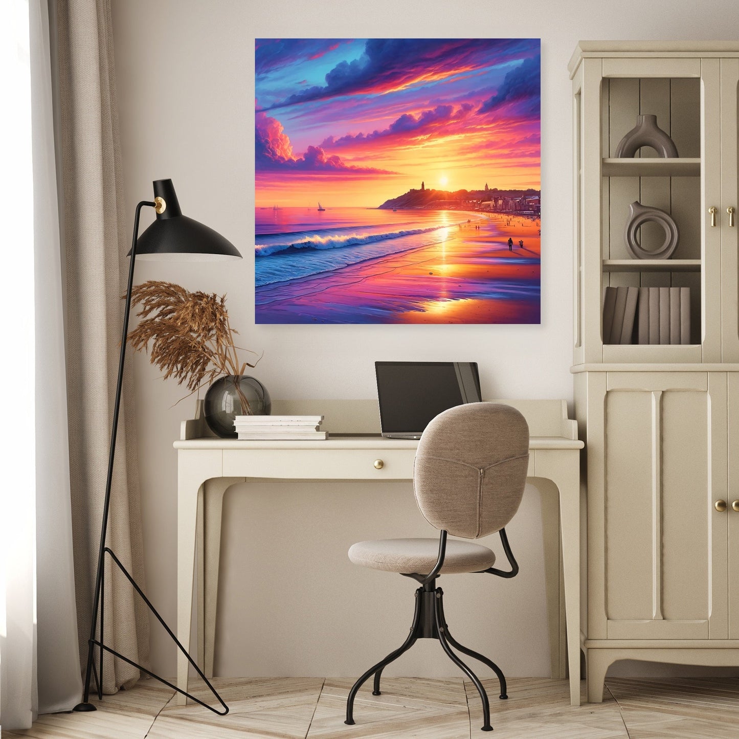 Sunset at North Bay Canvas