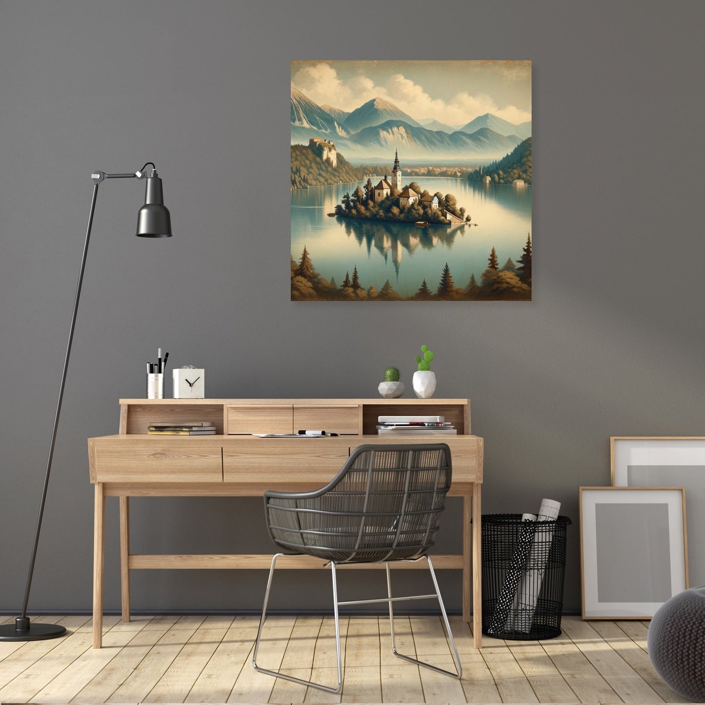 Lake Bled Nostalgia Canvas