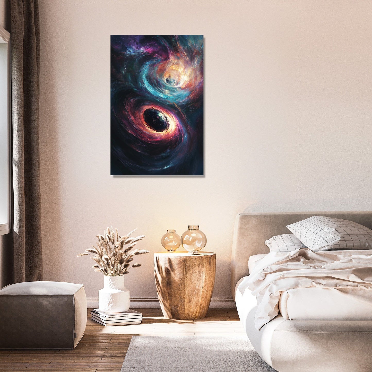 Cosmic Vortex Canvas