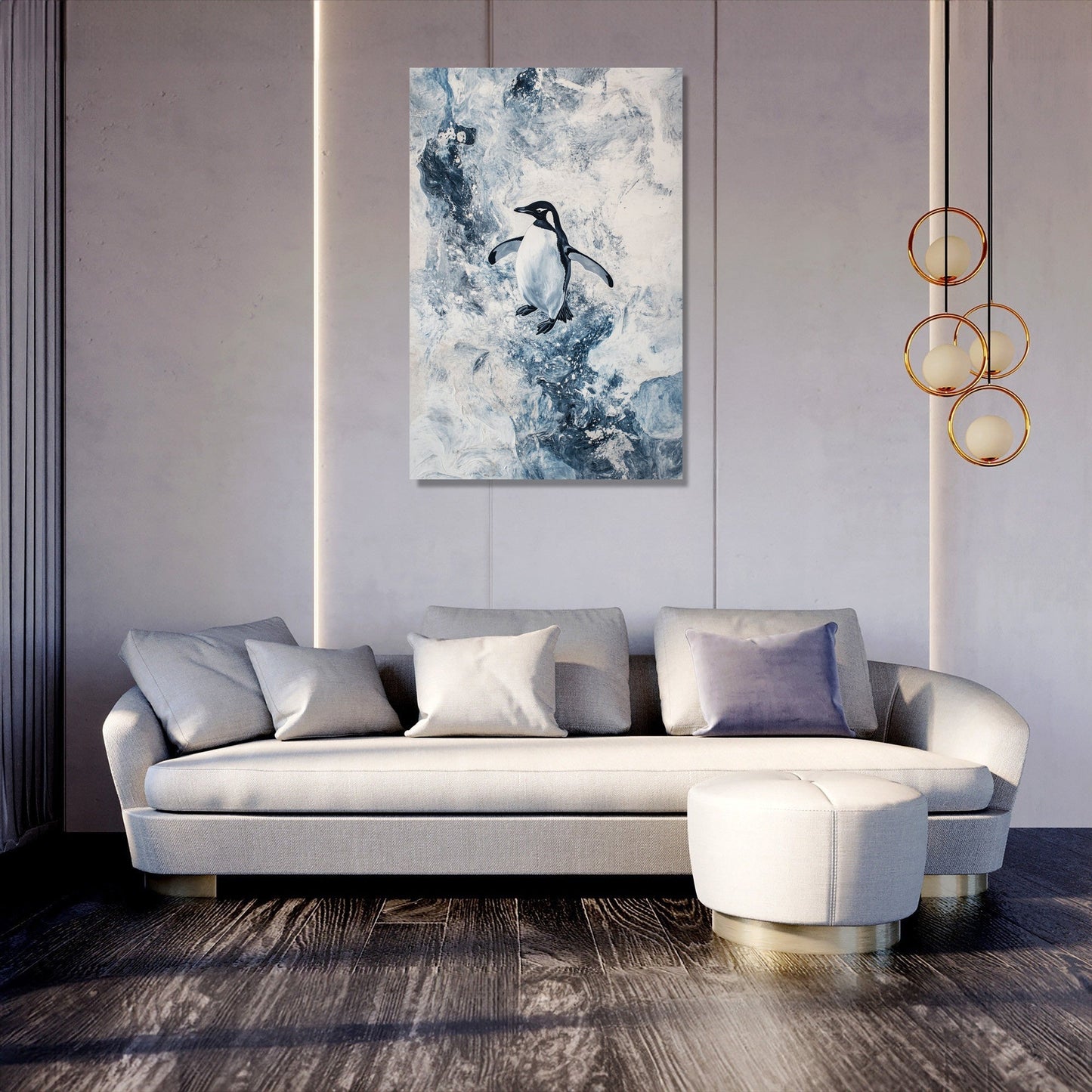 Penguin’s Pilgrimage Canvas